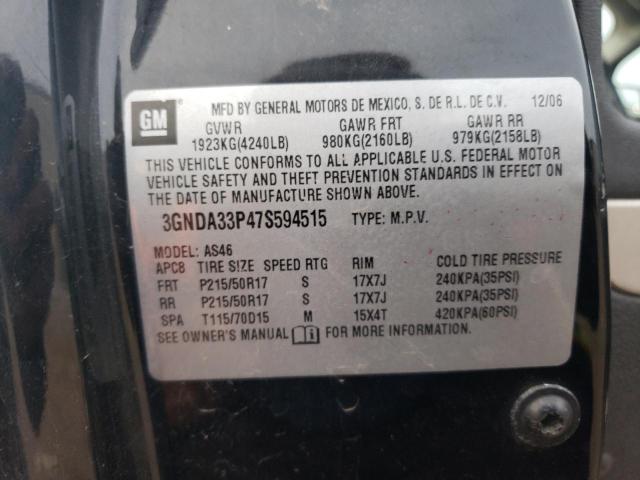 Photo 11 VIN: 3GNDA33P47S594515 - CHEVROLET HHR 