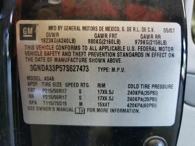 Photo 11 VIN: 3GNDA33P57S627473 - CHEVROLET HHR LT 