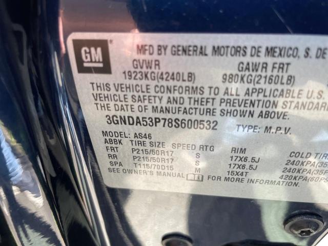 Photo 9 VIN: 3GNDA53P78S600532 - CHEVROLET HHR 