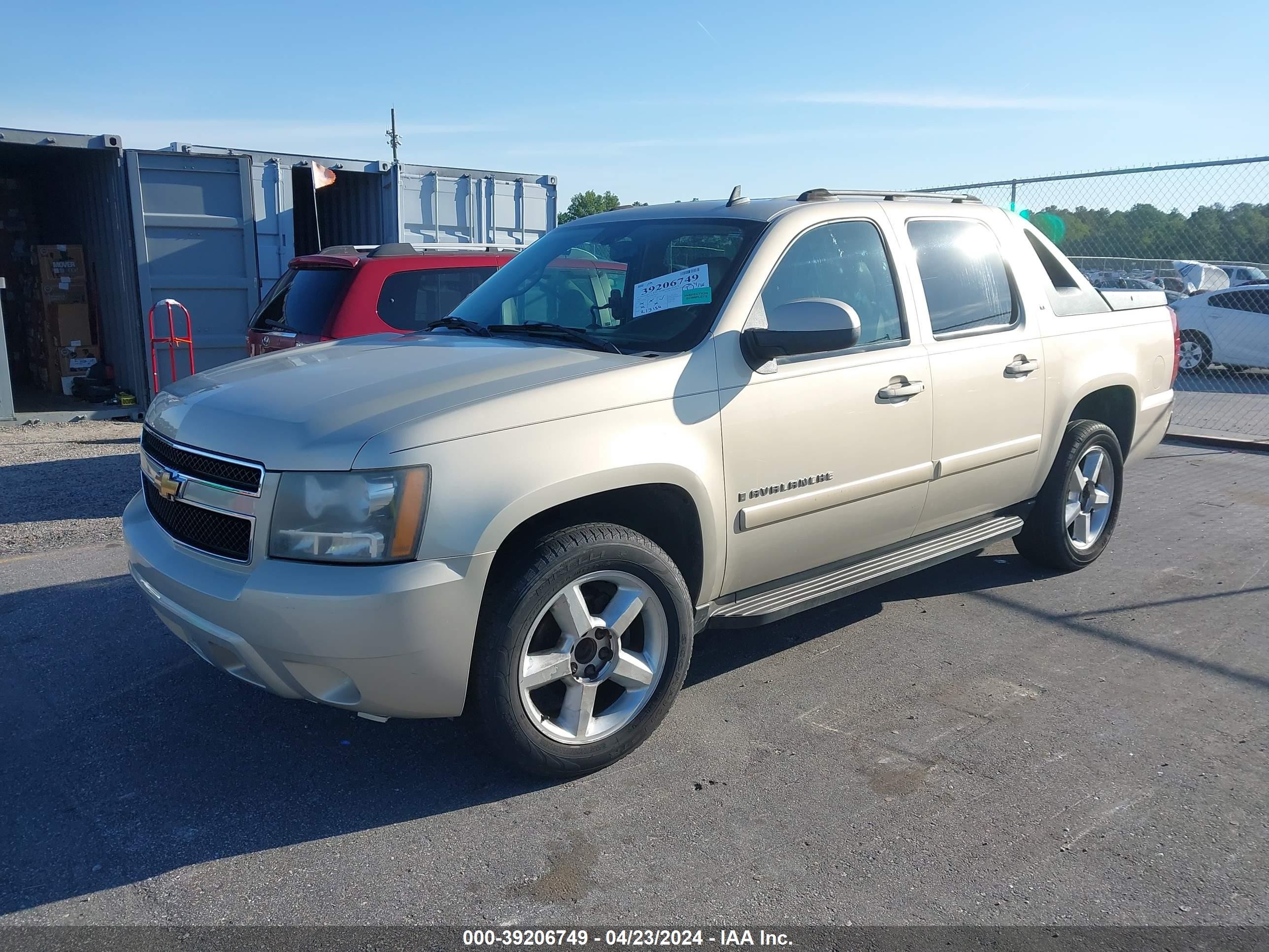 Photo 1 VIN: 3GNEC12J27G195136 - CHEVROLET AVALANCHE 