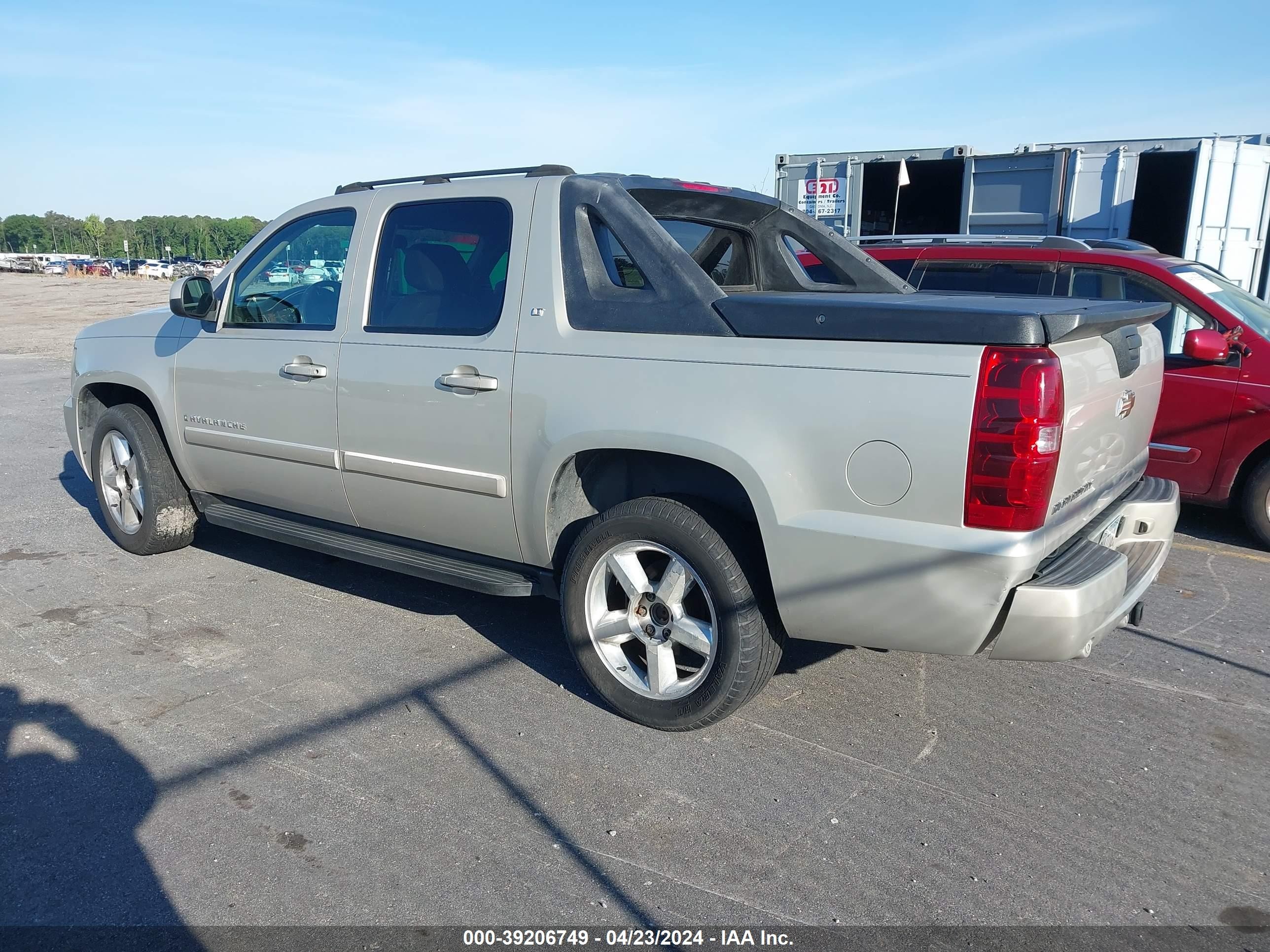 Photo 2 VIN: 3GNEC12J27G195136 - CHEVROLET AVALANCHE 