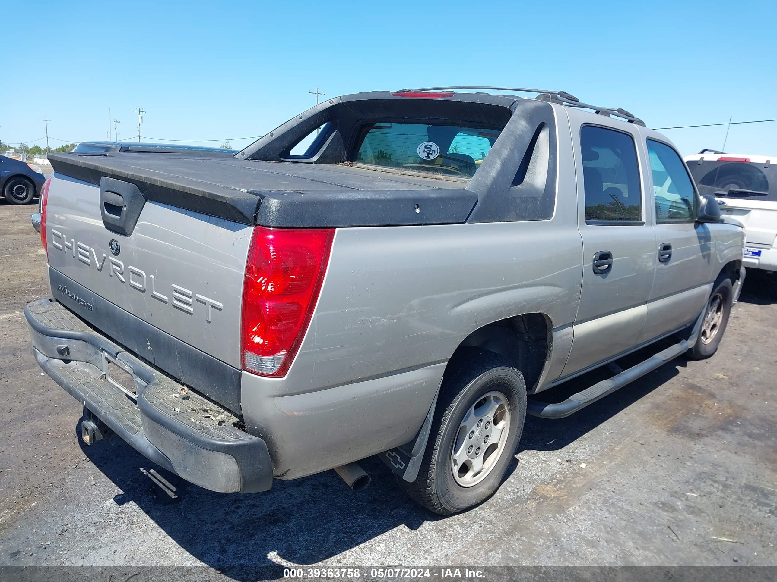 Photo 3 VIN: 3GNEC12T04G283485 - CHEVROLET AVALANCHE 