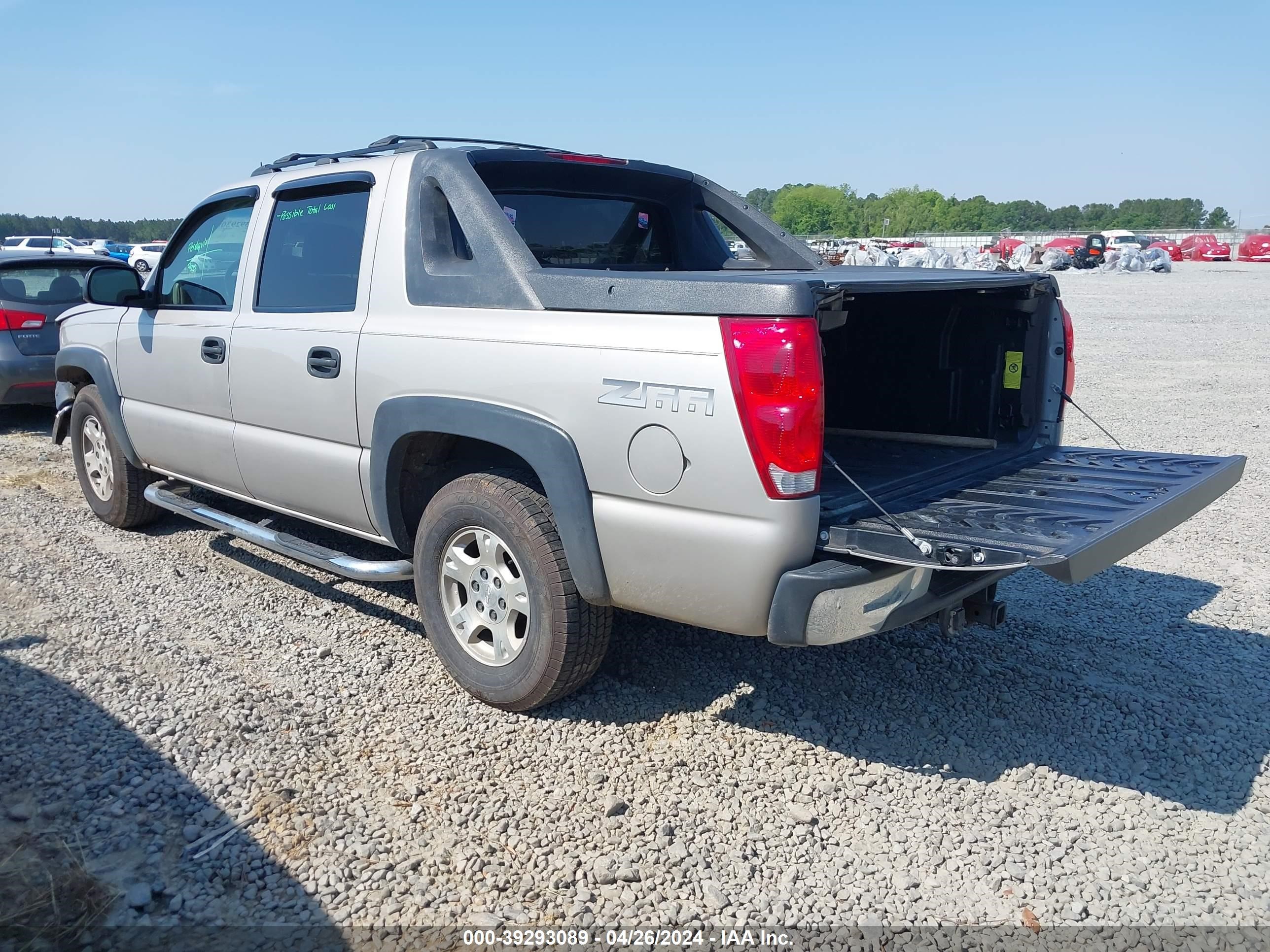 Photo 2 VIN: 3GNEC12T24G143633 - CHEVROLET AVALANCHE 