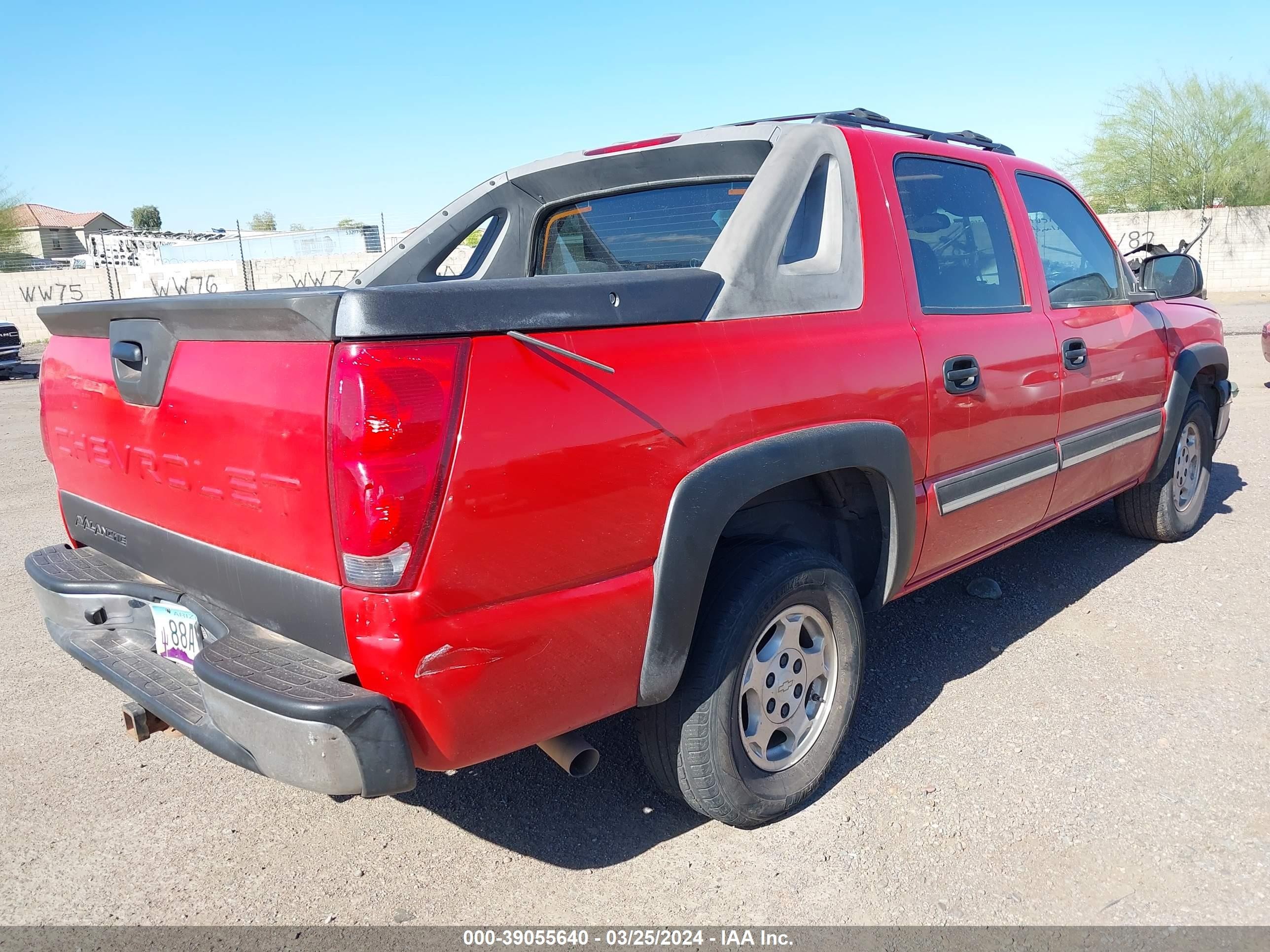 Photo 3 VIN: 3GNEC12Z56G205789 - CHEVROLET AVALANCHE 