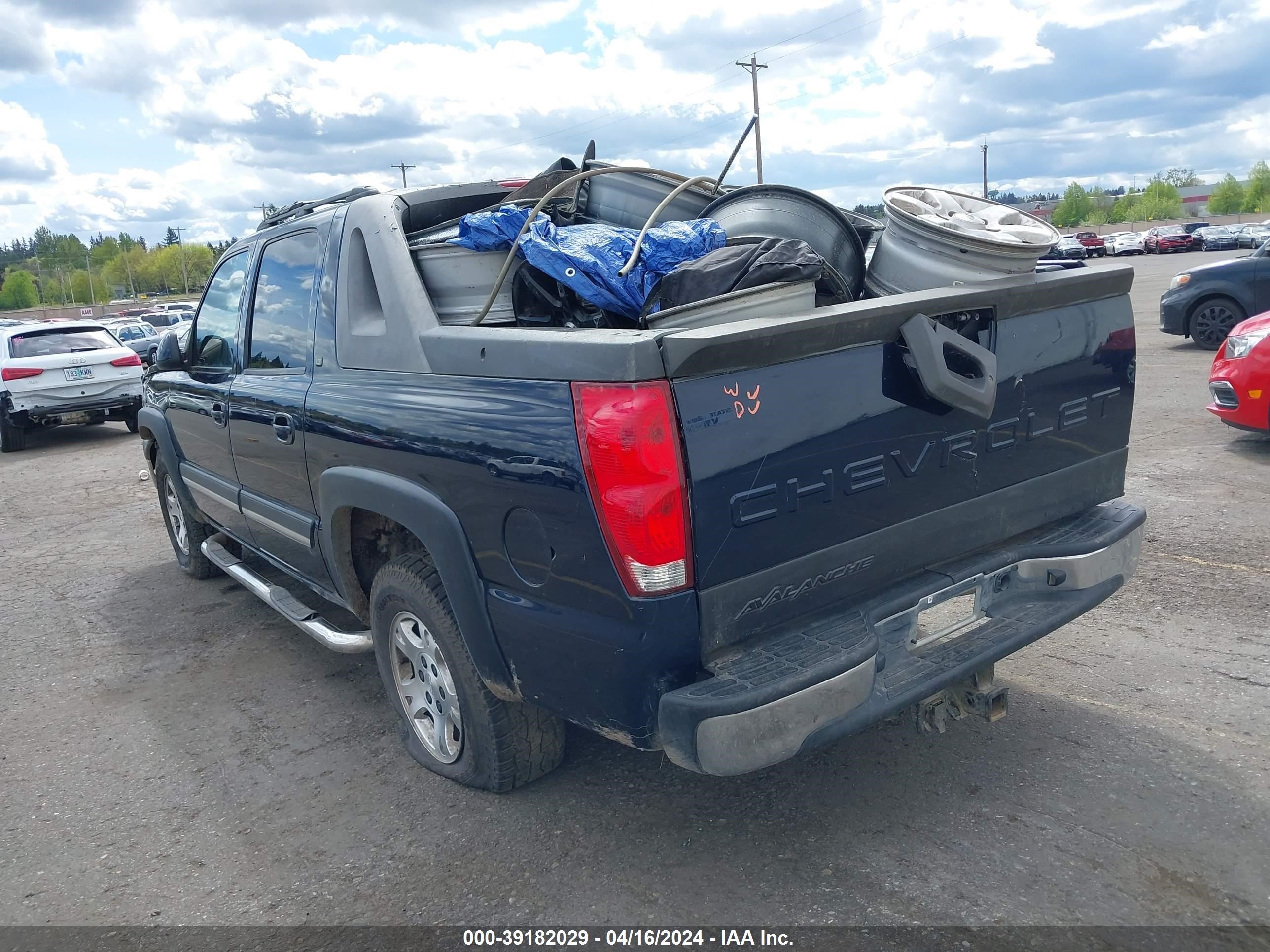 Photo 2 VIN: 3GNEC12ZX5G244859 - CHEVROLET AVALANCHE 