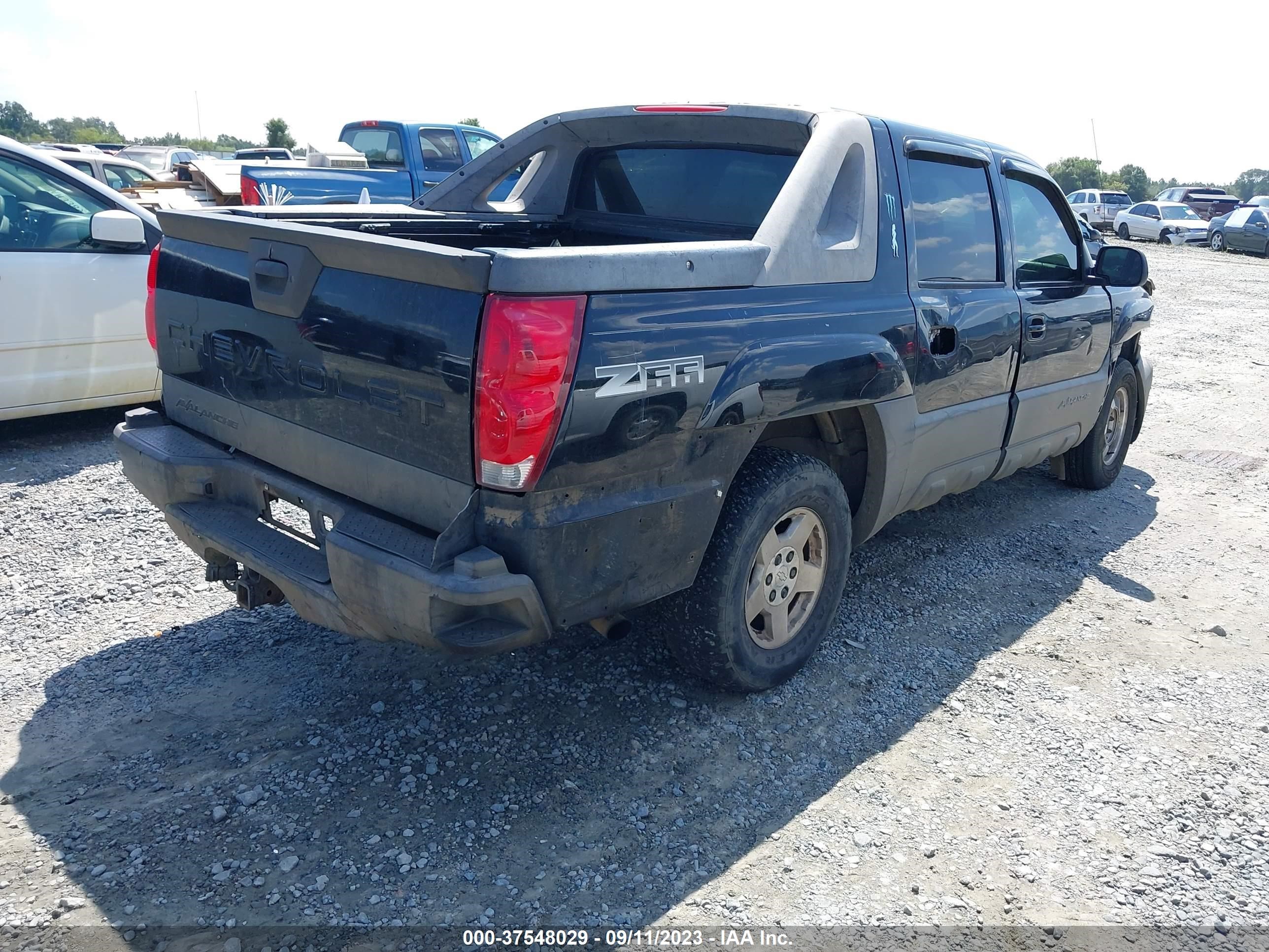 Photo 3 VIN: 3GNEC13T13G123807 - CHEVROLET AVALANCHE 