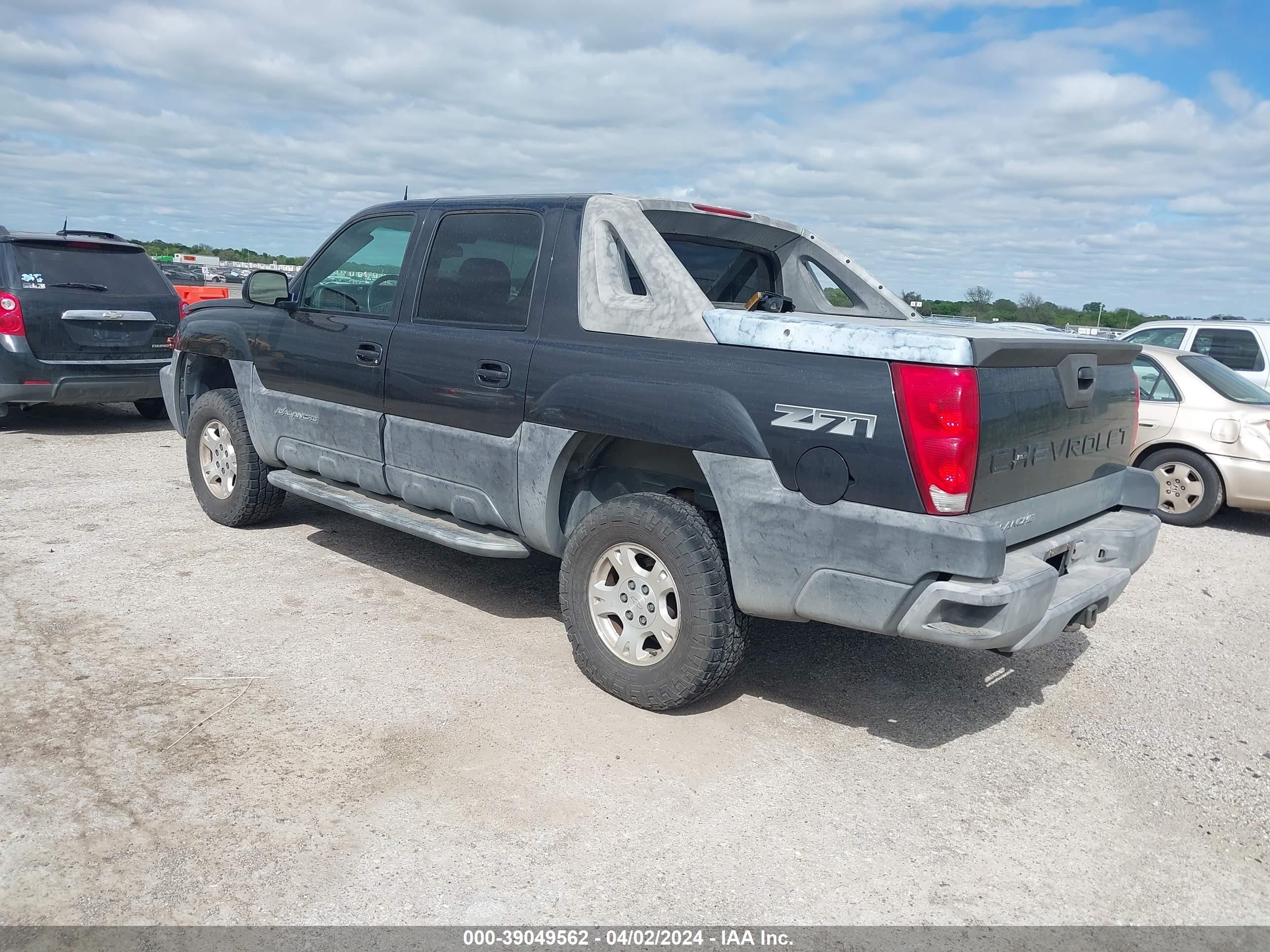 Photo 2 VIN: 3GNEK12T14G259442 - CHEVROLET AVALANCHE 