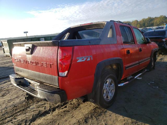 Photo 2 VIN: 3GNEK12T34G162498 - CHEVROLET AVALANCHE 