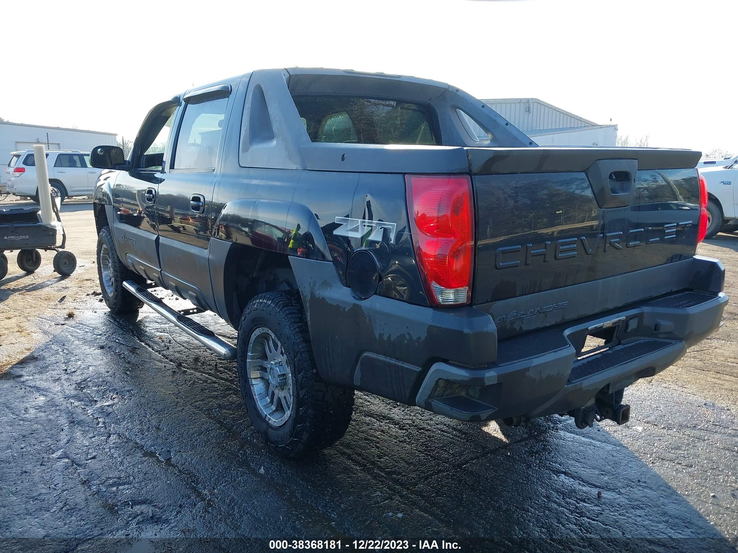 Photo 2 VIN: 3GNEK12T34G283404 - CHEVROLET AVALANCHE 