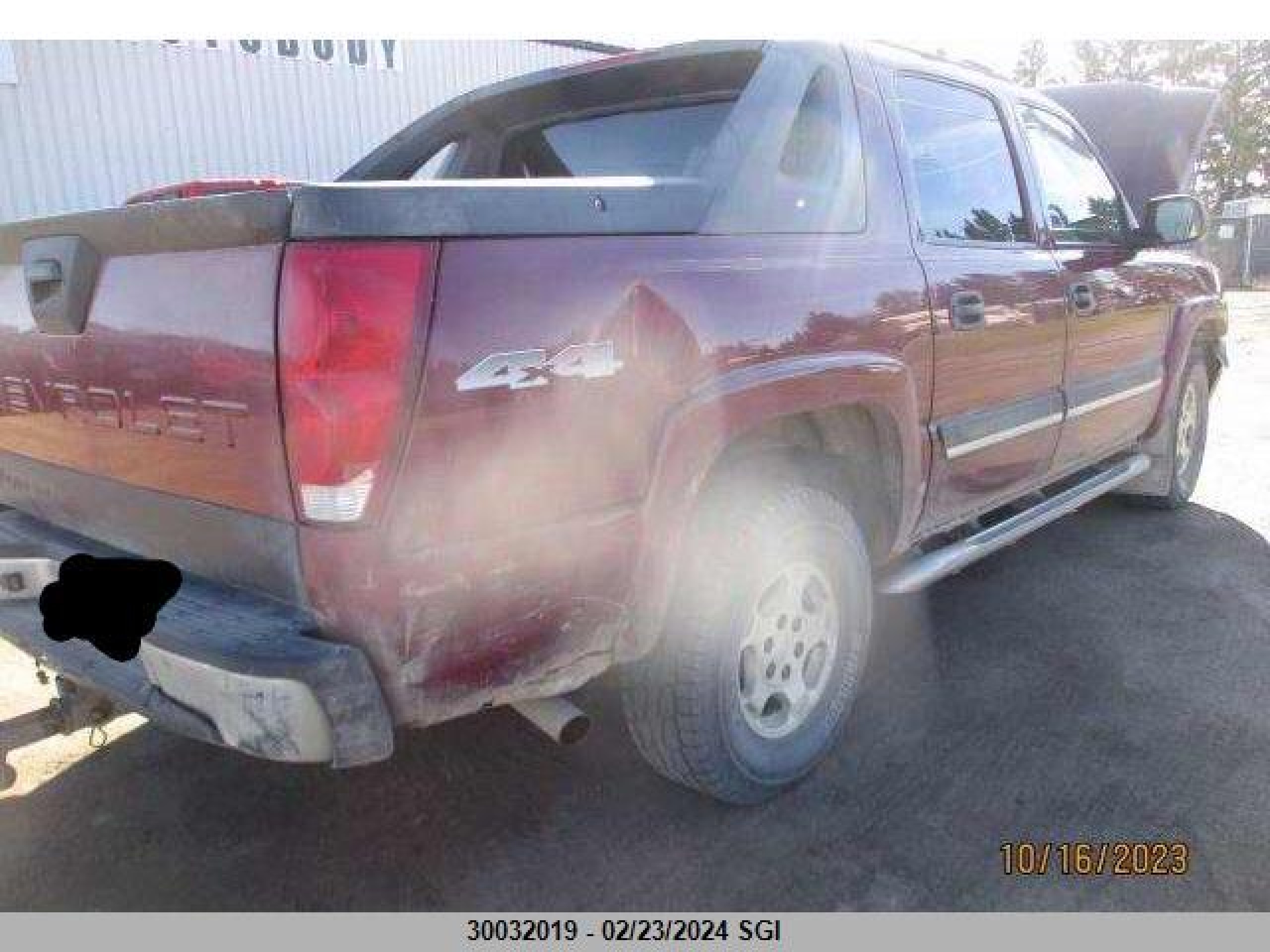 Photo 4 VIN: 3GNEK12T55G270896 - CHEVROLET AVALANCHE 