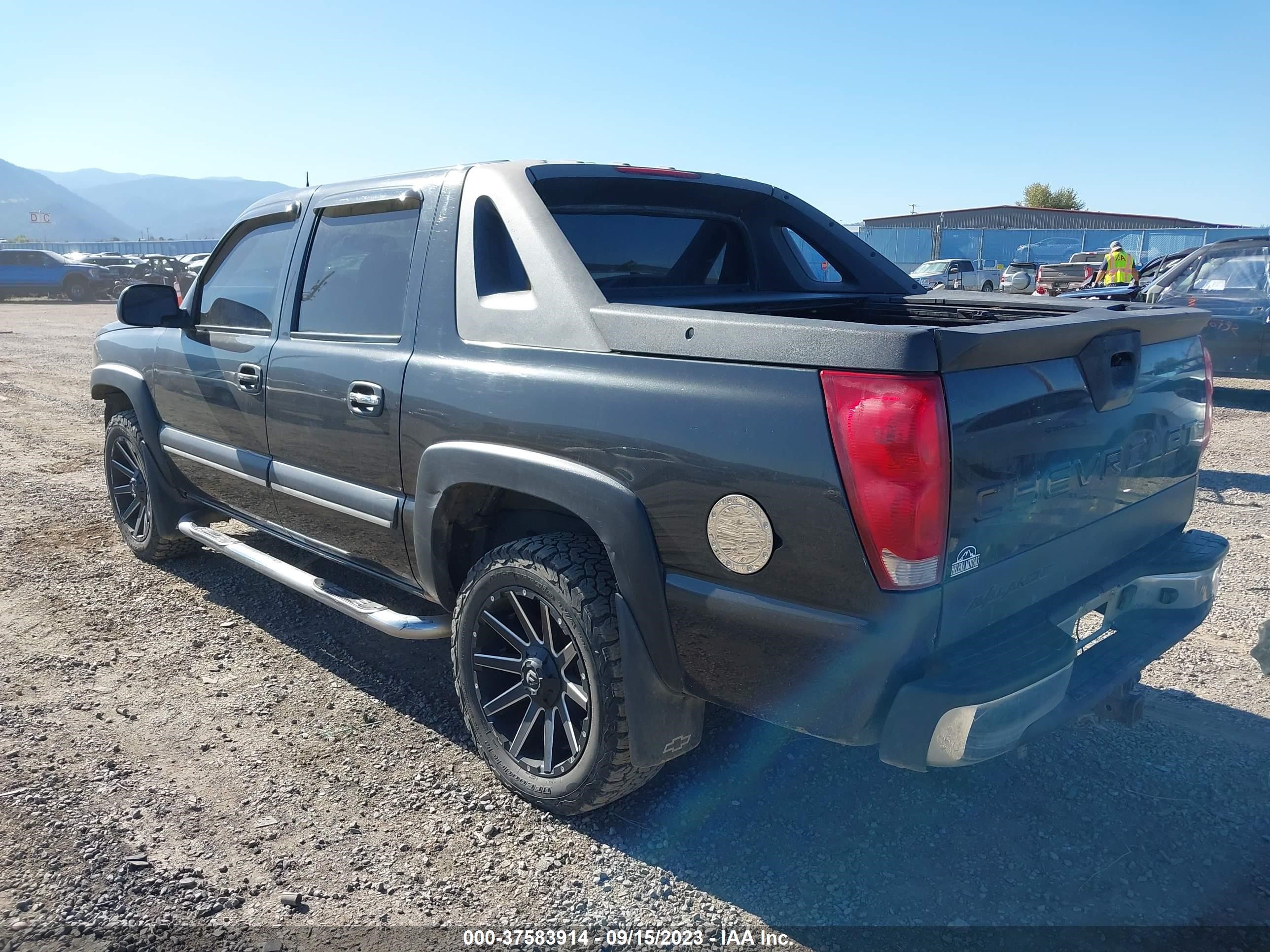 Photo 2 VIN: 3GNEK12T64G125347 - CHEVROLET AVALANCHE 