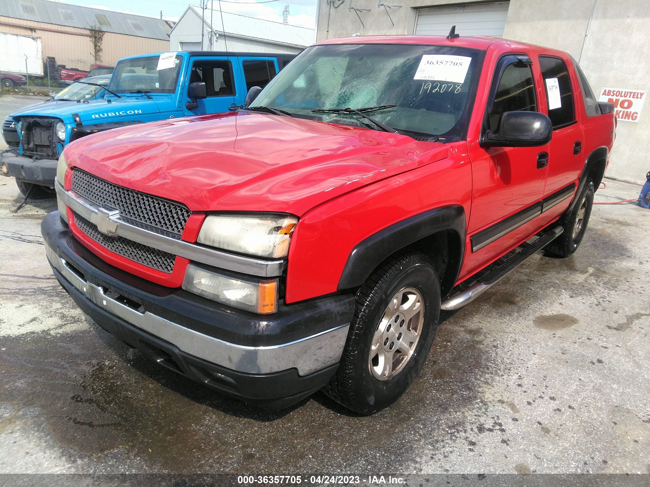 Photo 1 VIN: 3GNEK12Z06G192078 - CHEVROLET AVALANCHE 