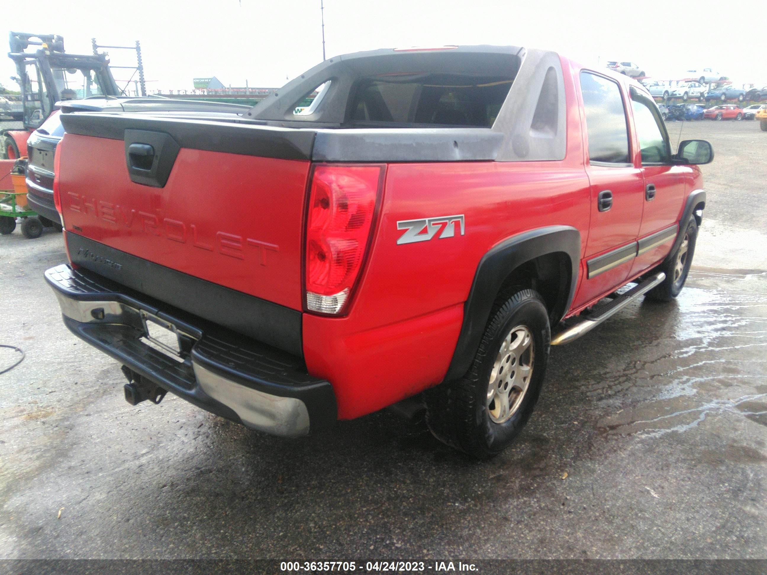 Photo 3 VIN: 3GNEK12Z06G192078 - CHEVROLET AVALANCHE 