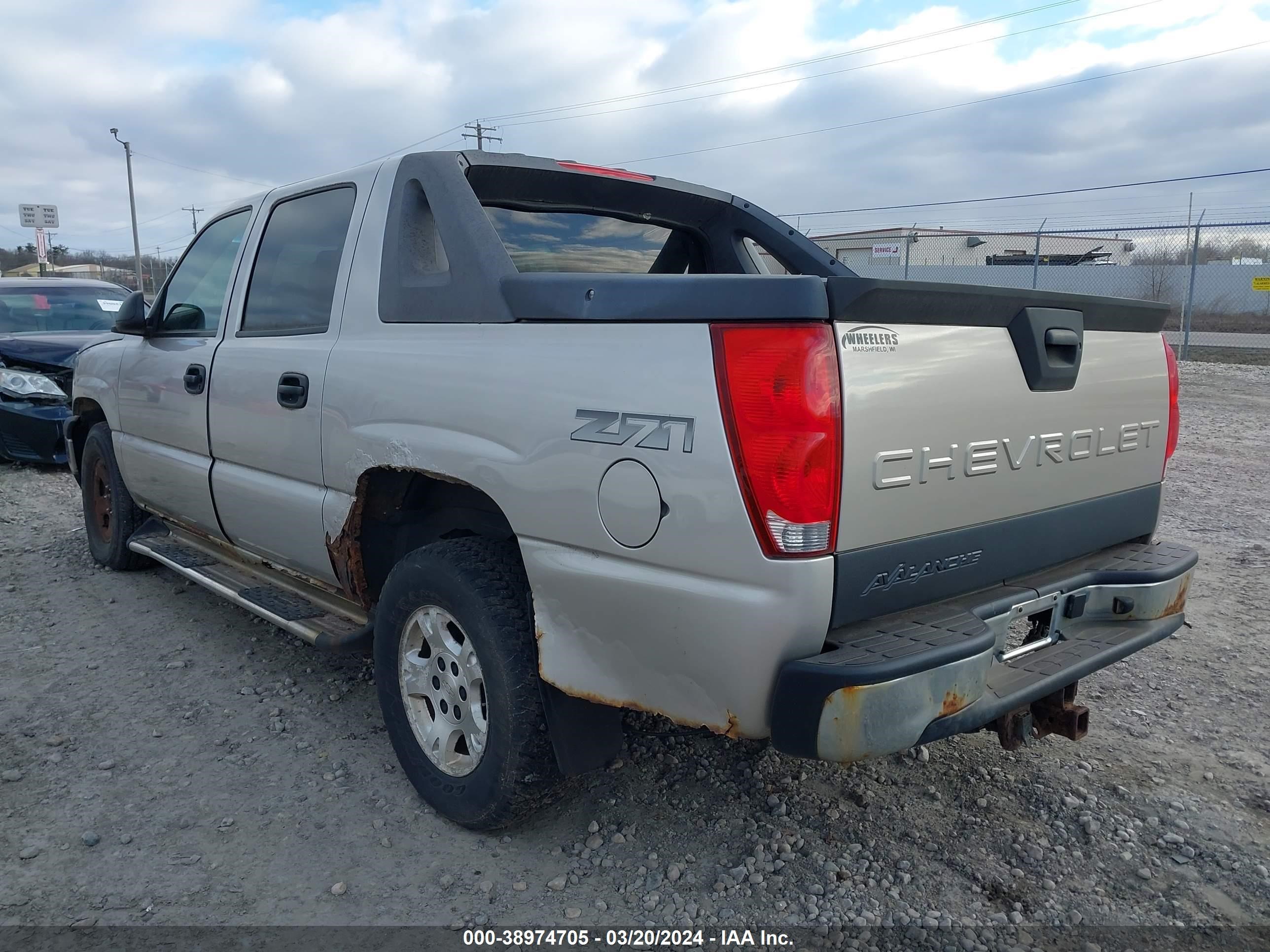 Photo 2 VIN: 3GNEK12Z16G123903 - CHEVROLET AVALANCHE 