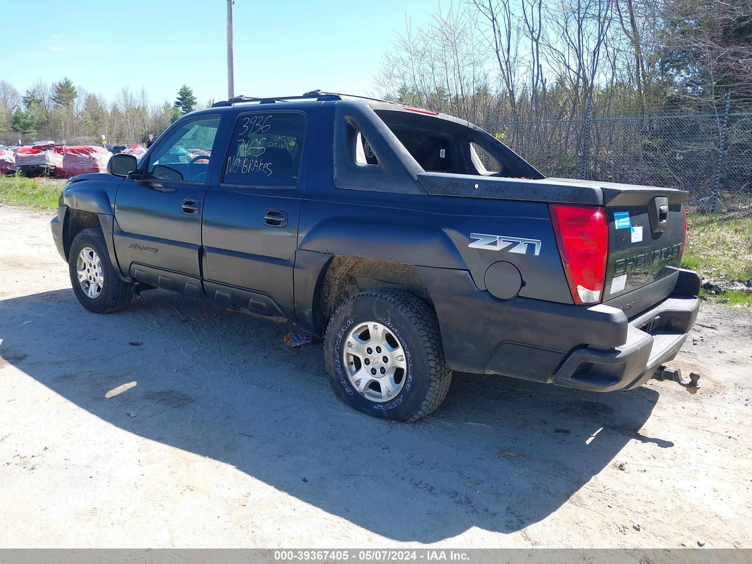 Photo 2 VIN: 3GNEK12Z25G178603 - CHEVROLET AVALANCHE 