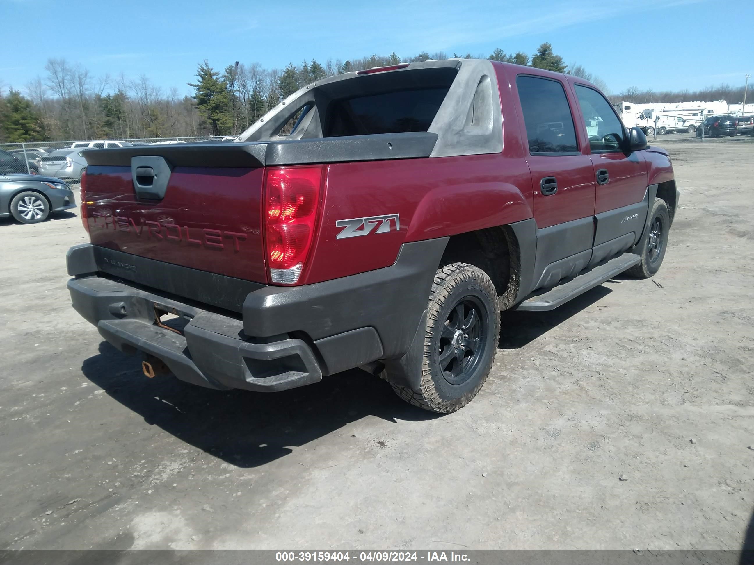 Photo 3 VIN: 3GNEK12Z46G240262 - CHEVROLET AVALANCHE 