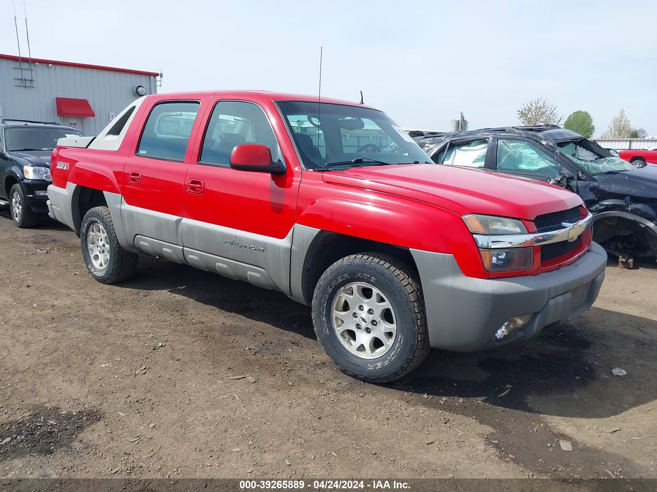 Photo 0 VIN: 3GNEK13T12G107348 - CHEVROLET AVALANCHE 