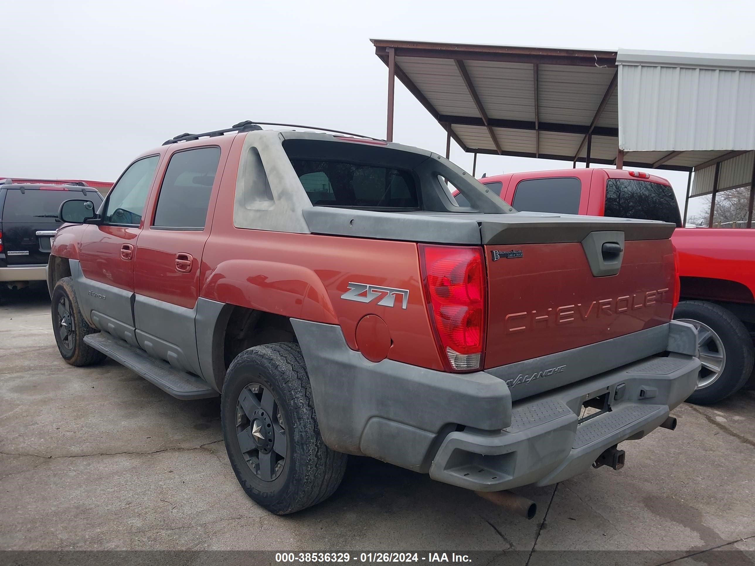 Photo 2 VIN: 3GNEK13T42G168483 - CHEVROLET AVALANCHE 