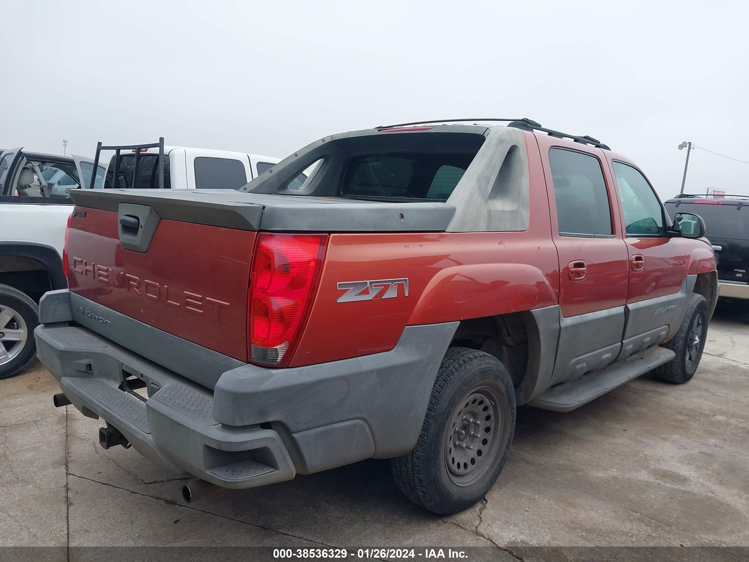 Photo 3 VIN: 3GNEK13T42G168483 - CHEVROLET AVALANCHE 