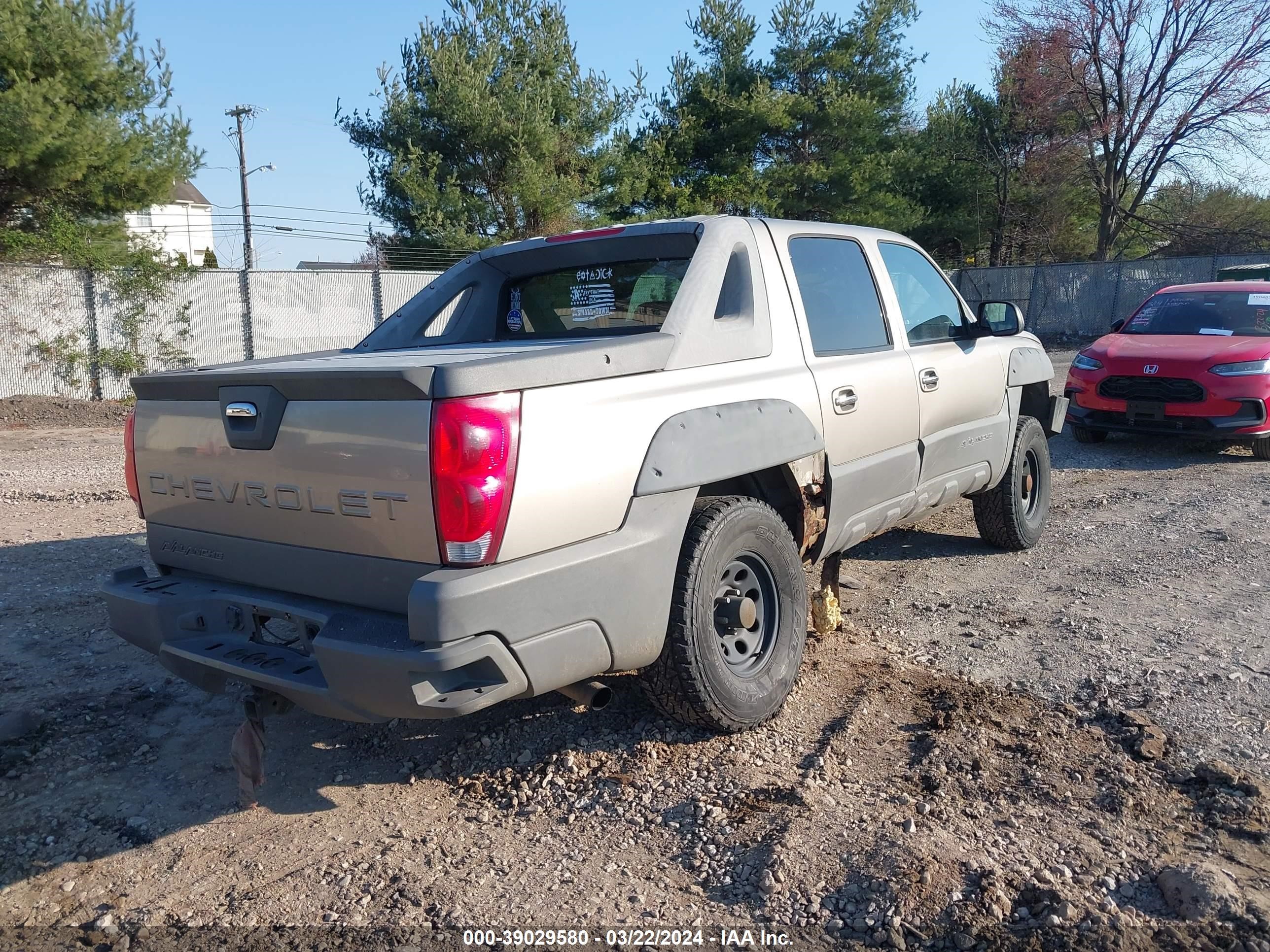 Photo 3 VIN: 3GNEK13T42G287103 - CHEVROLET AVALANCHE 