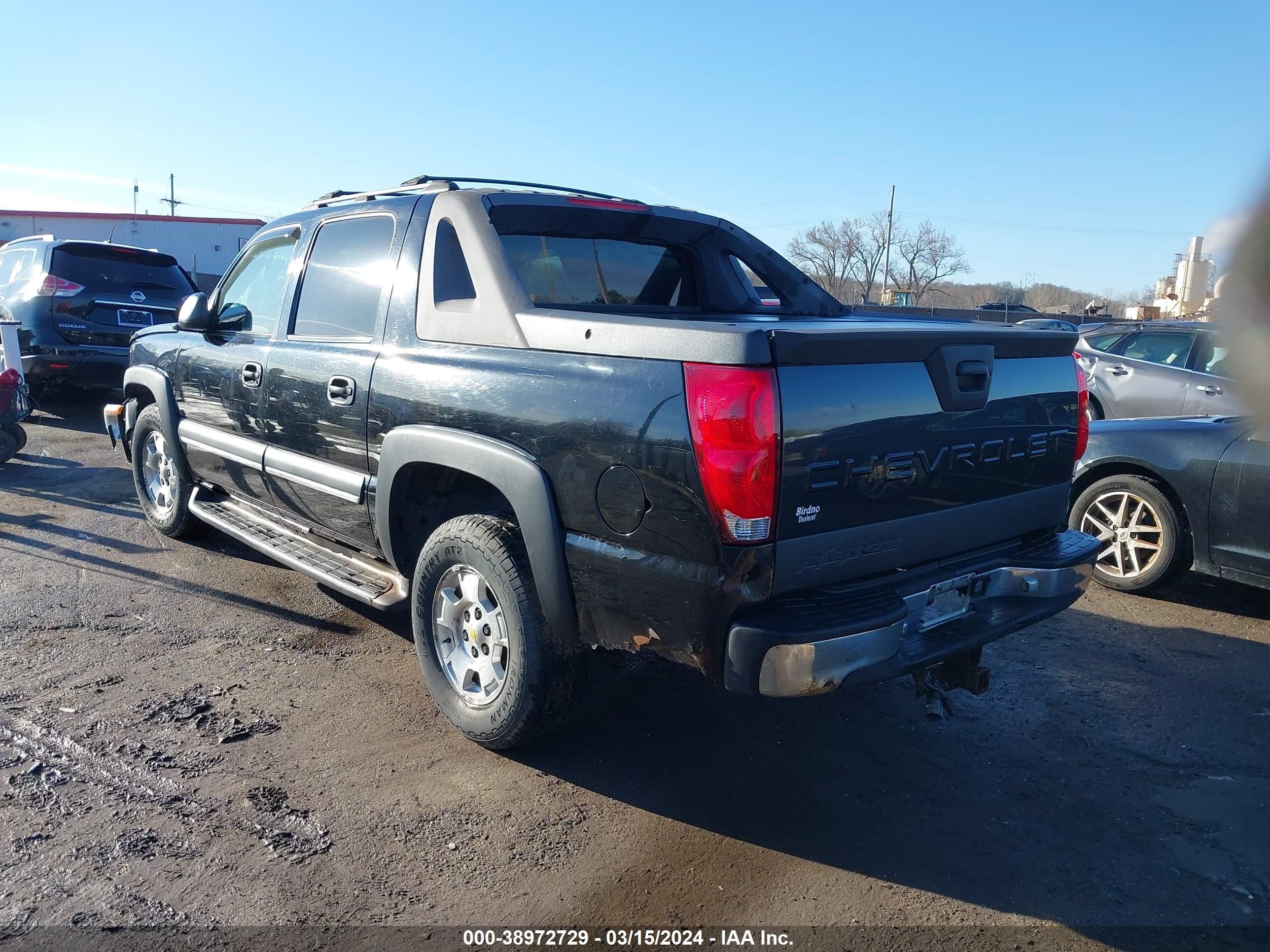 Photo 2 VIN: 3GNEK13T43G341033 - CHEVROLET AVALANCHE 