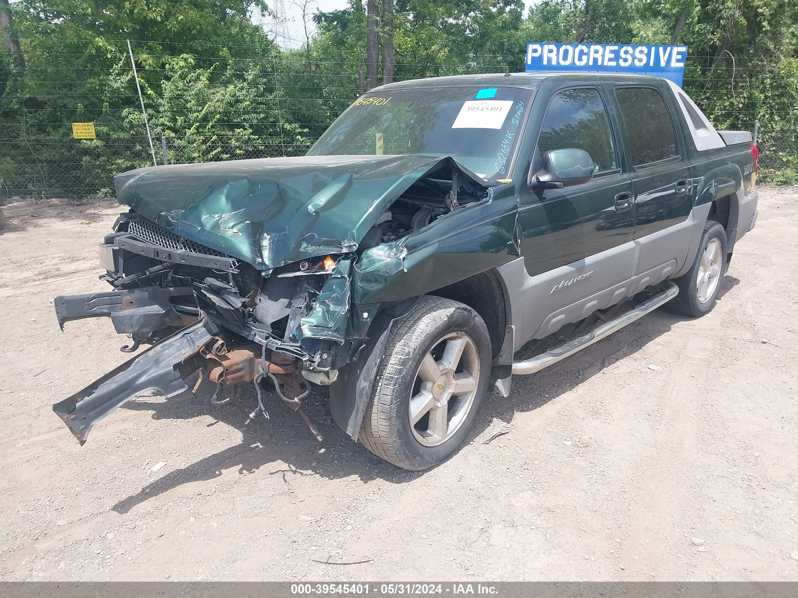 Photo 1 VIN: 3GNEK13T62G149921 - CHEVROLET AVALANCHE 