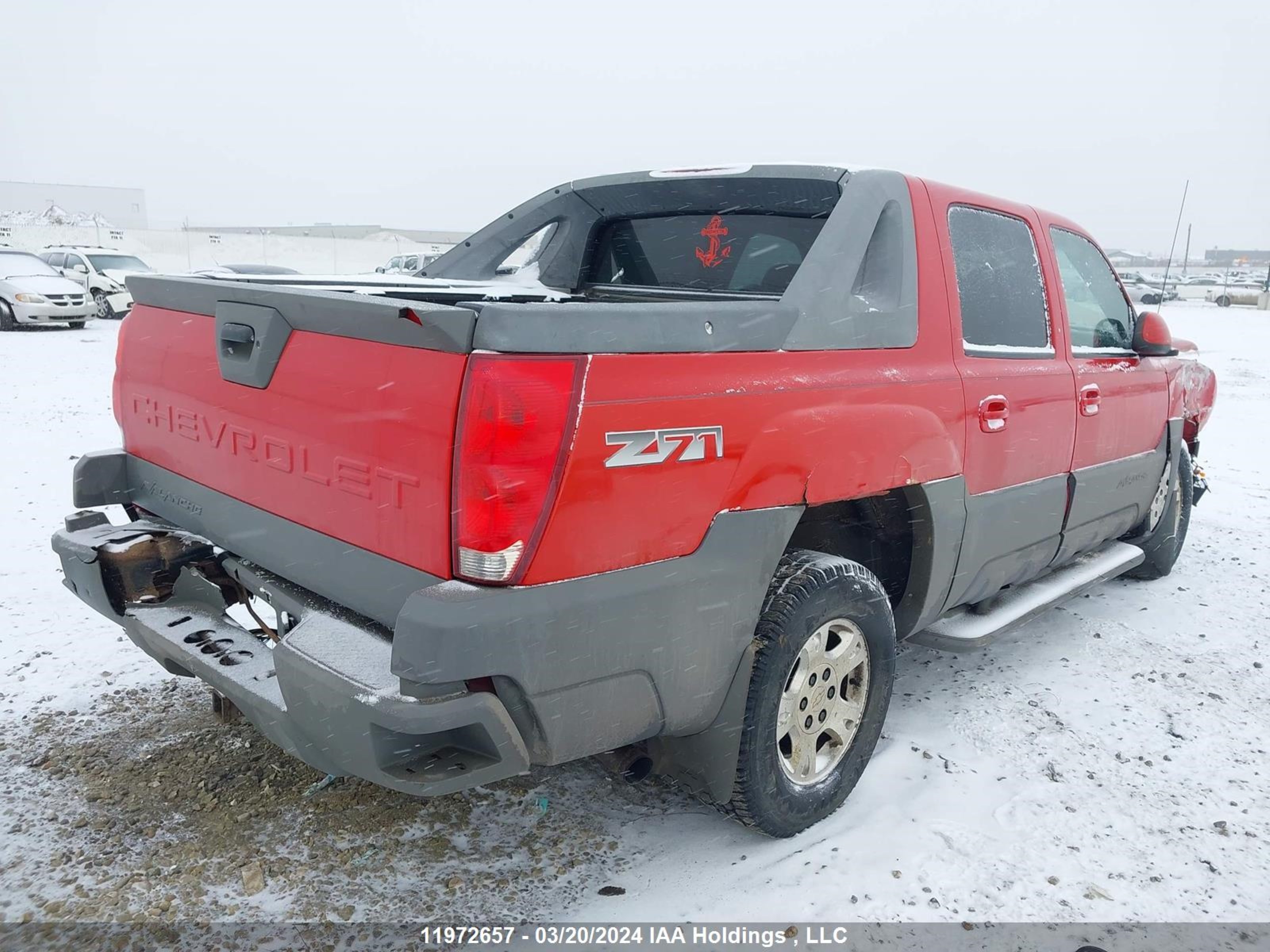 Photo 3 VIN: 3GNEK13T72G179395 - CHEVROLET AVALANCHE 