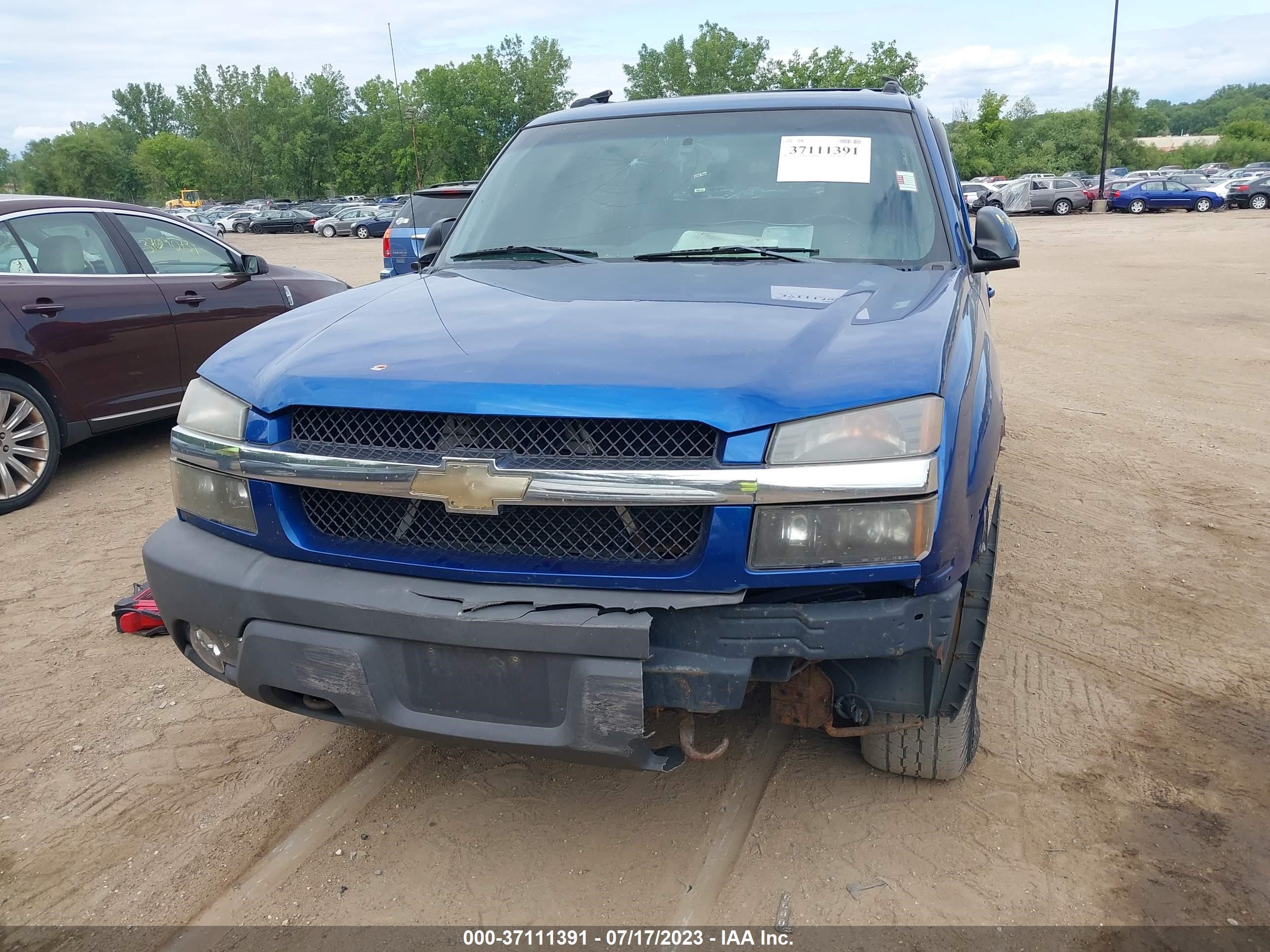 Photo 6 VIN: 3GNEK13T83G187815 - CHEVROLET AVALANCHE 