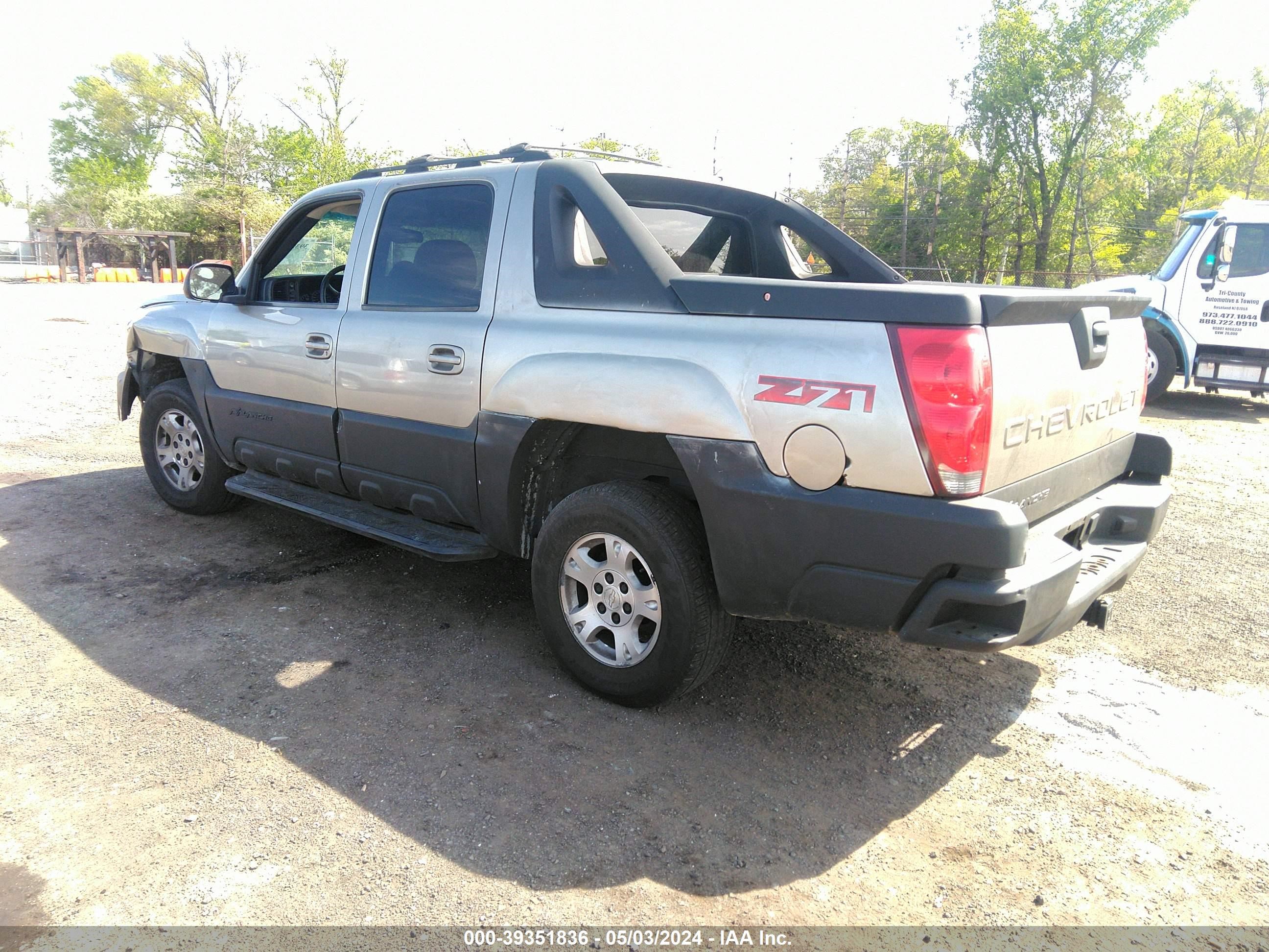 Photo 2 VIN: 3GNEK13T92G287680 - CHEVROLET AVALANCHE 