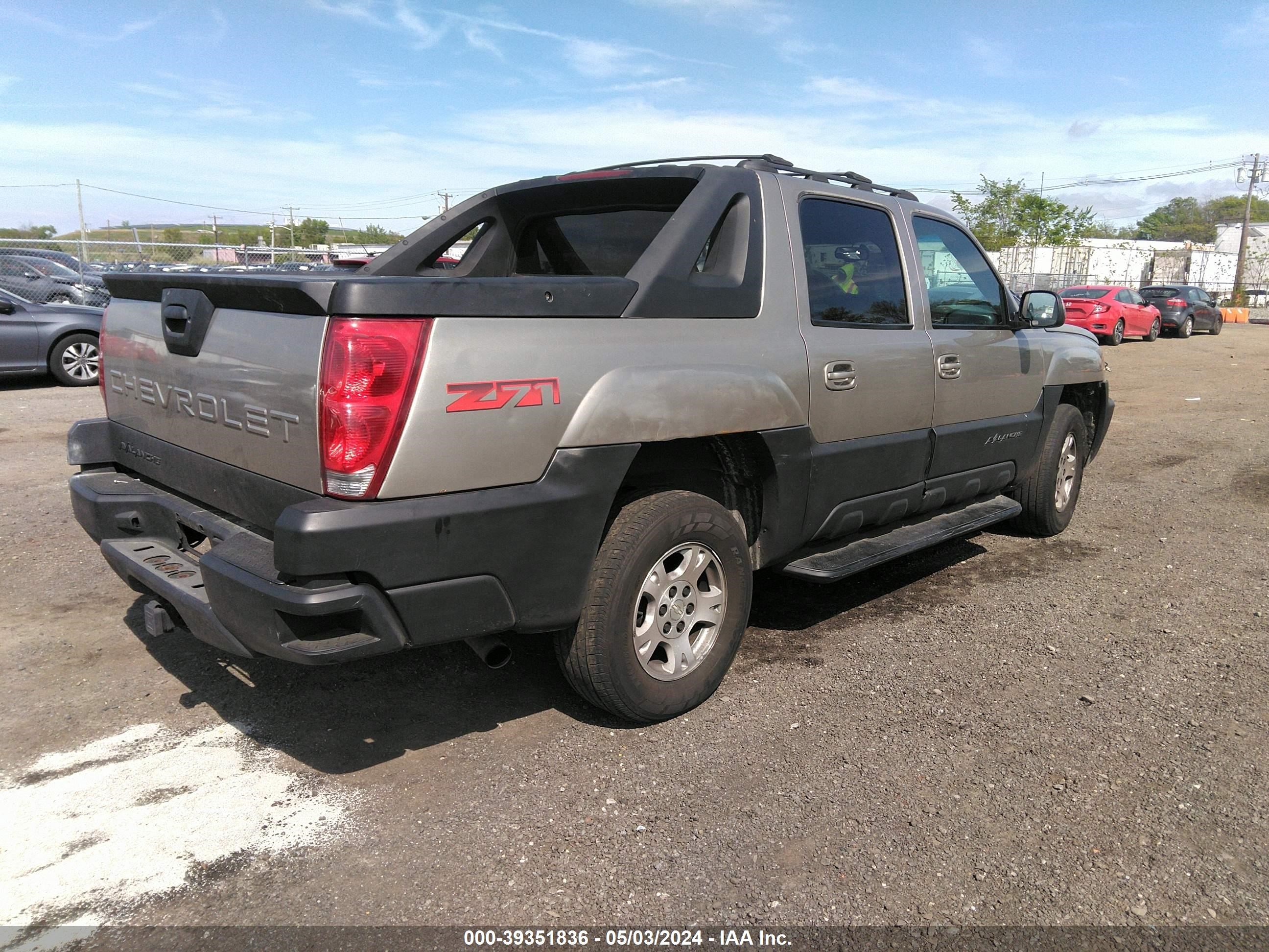 Photo 3 VIN: 3GNEK13T92G287680 - CHEVROLET AVALANCHE 