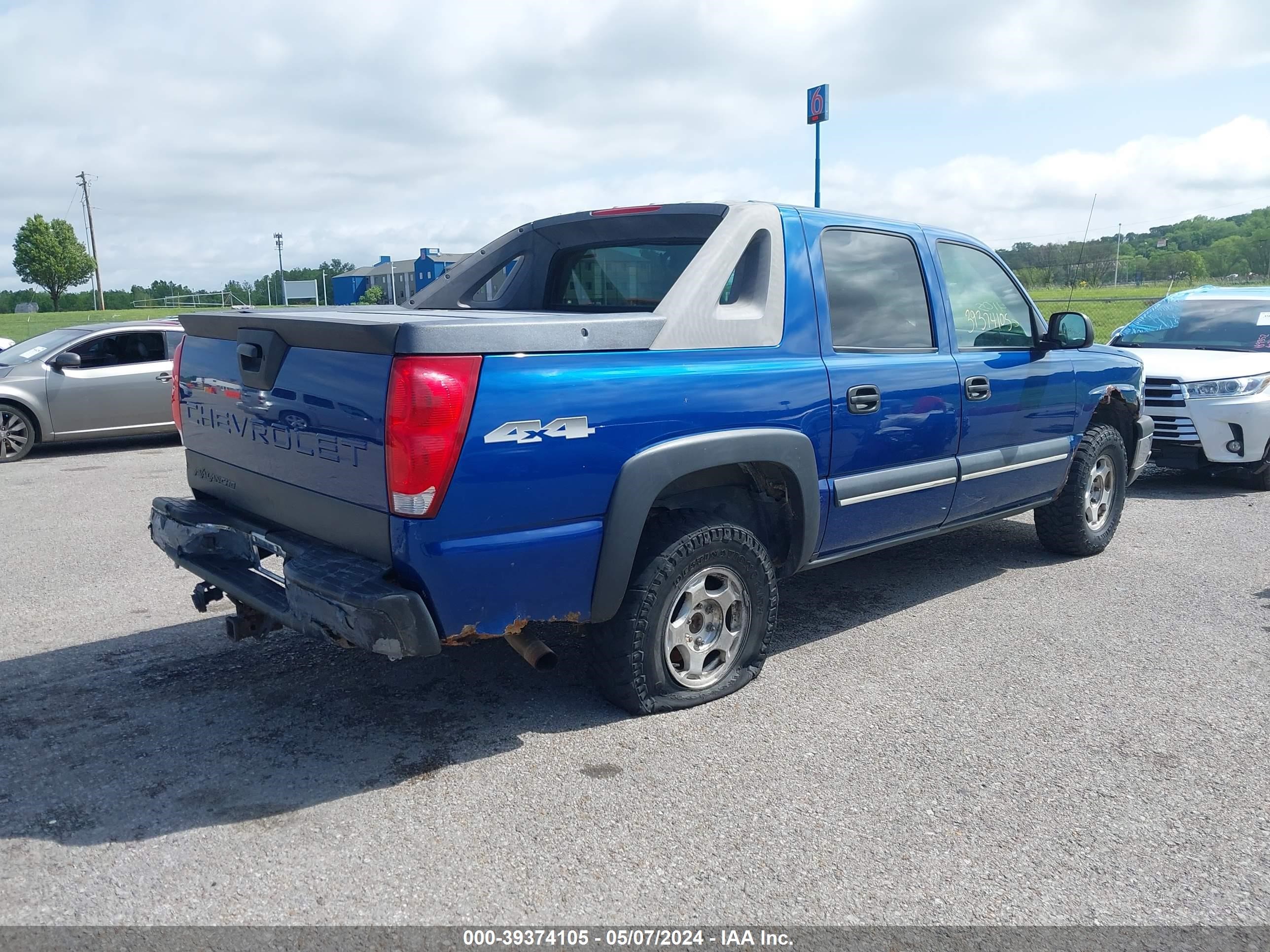 Photo 3 VIN: 3GNEK13T93G245155 - CHEVROLET AVALANCHE 