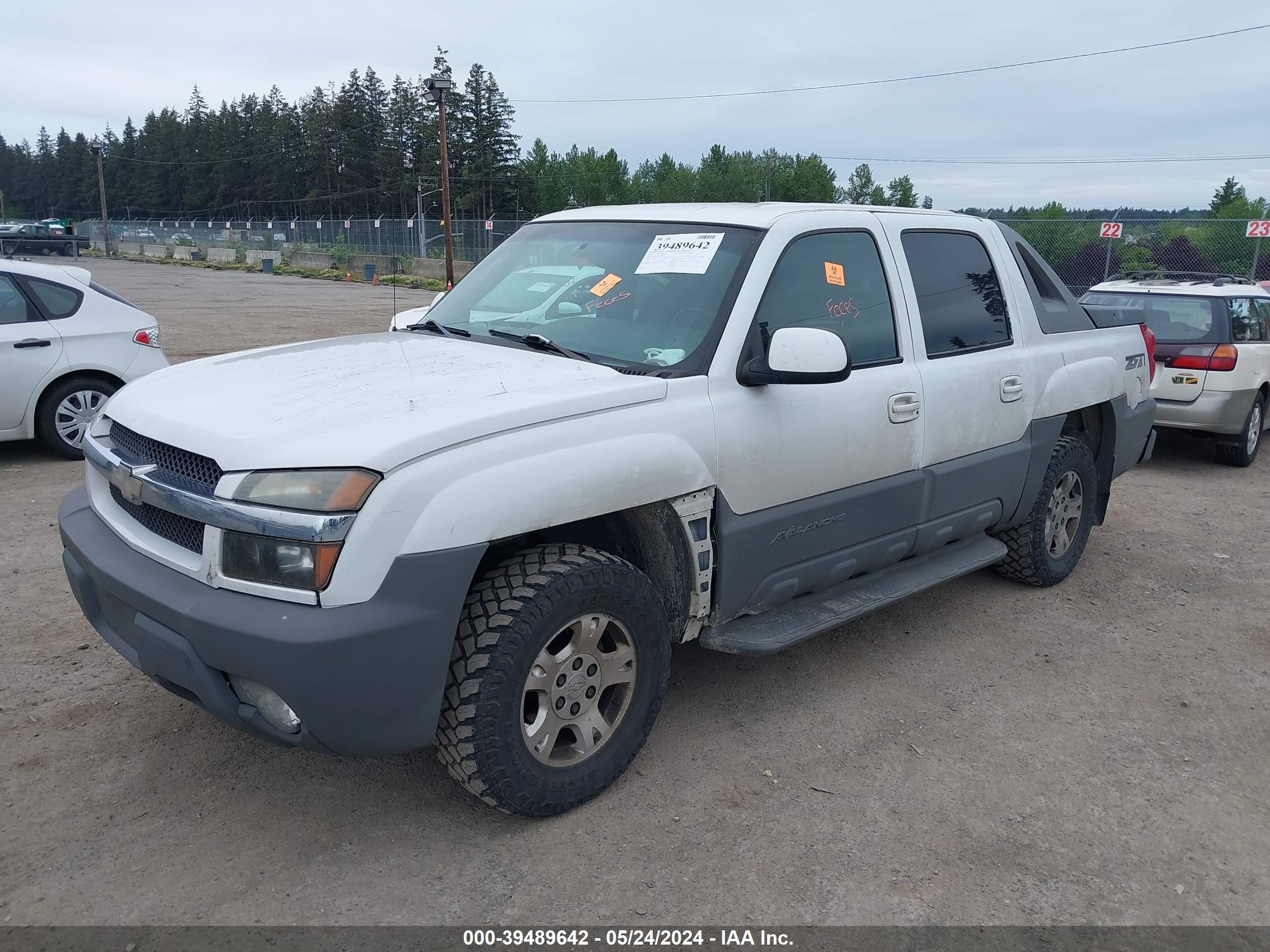 Photo 1 VIN: 3GNEK13TX2G274677 - CHEVROLET AVALANCHE 