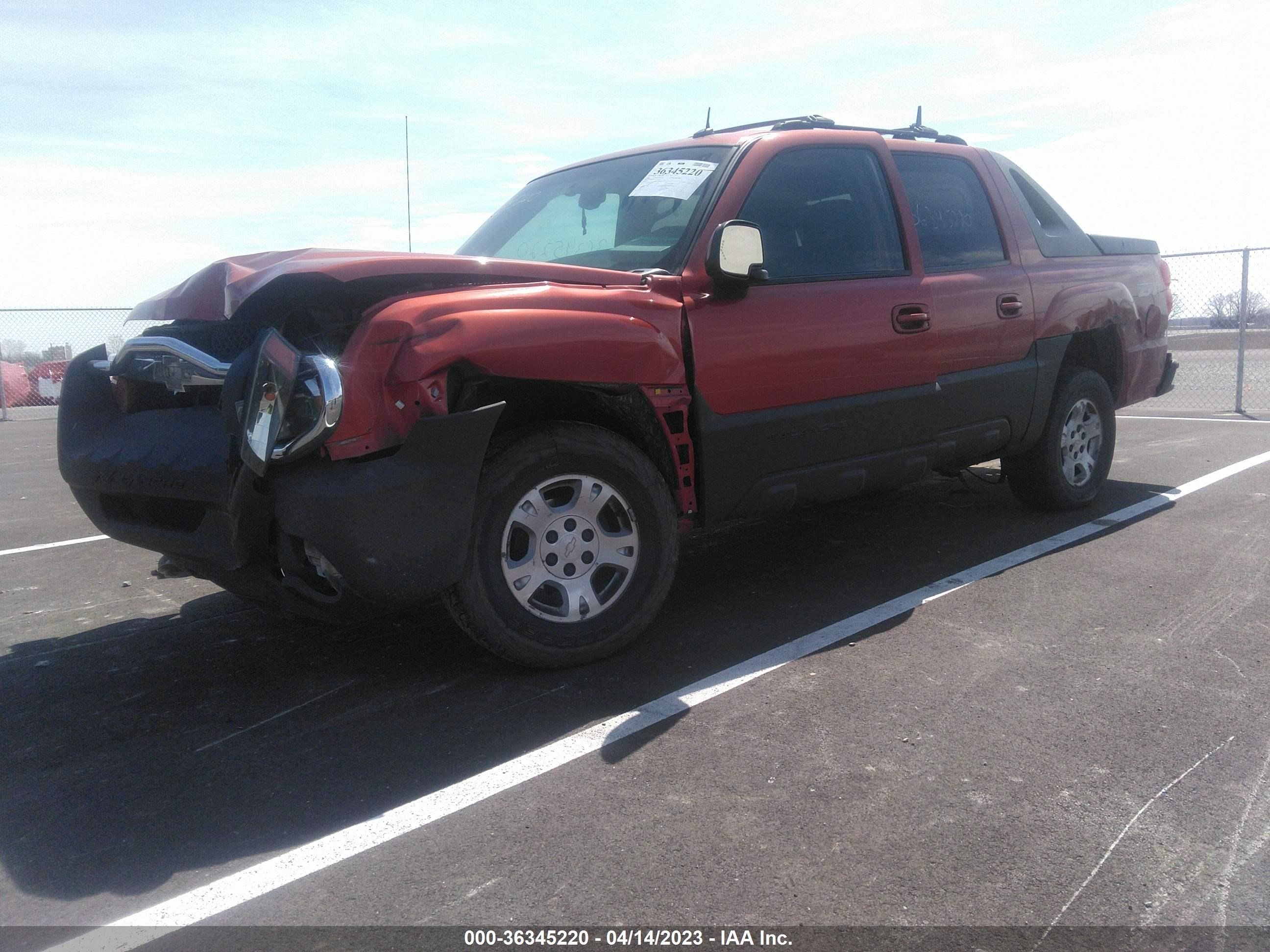 Photo 1 VIN: 3GNEK13TX3G178663 - CHEVROLET AVALANCHE 