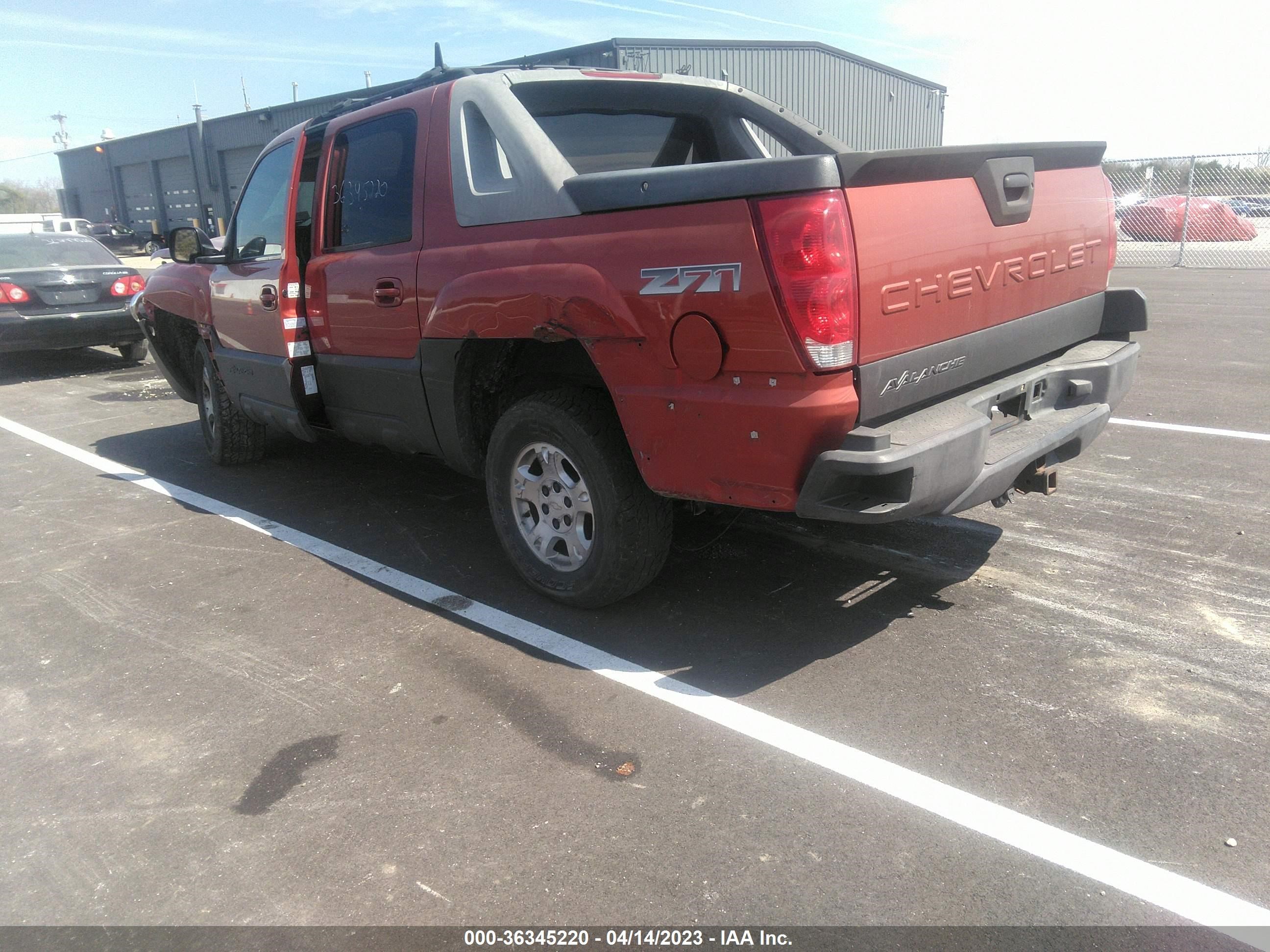 Photo 2 VIN: 3GNEK13TX3G178663 - CHEVROLET AVALANCHE 