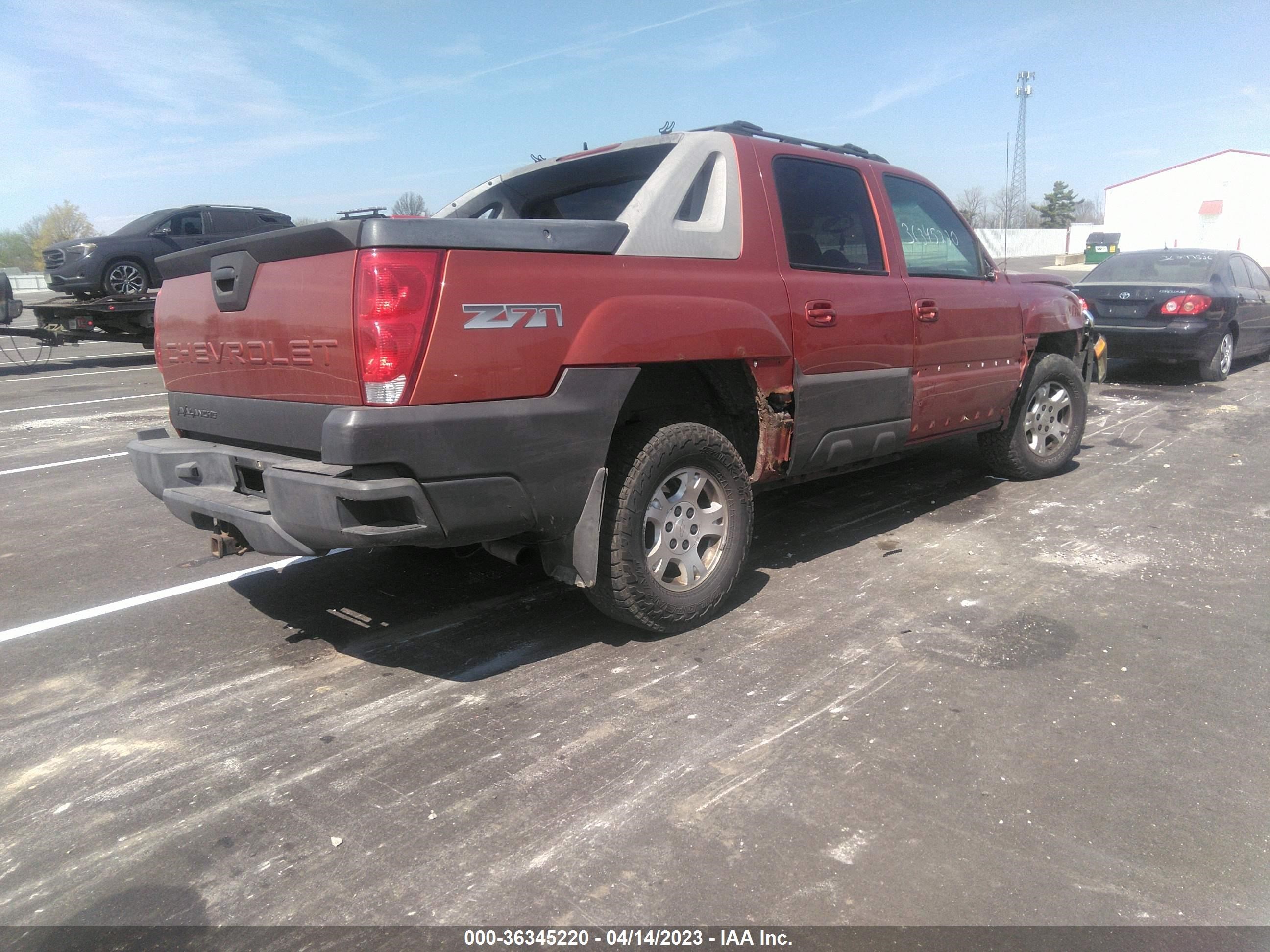 Photo 3 VIN: 3GNEK13TX3G178663 - CHEVROLET AVALANCHE 