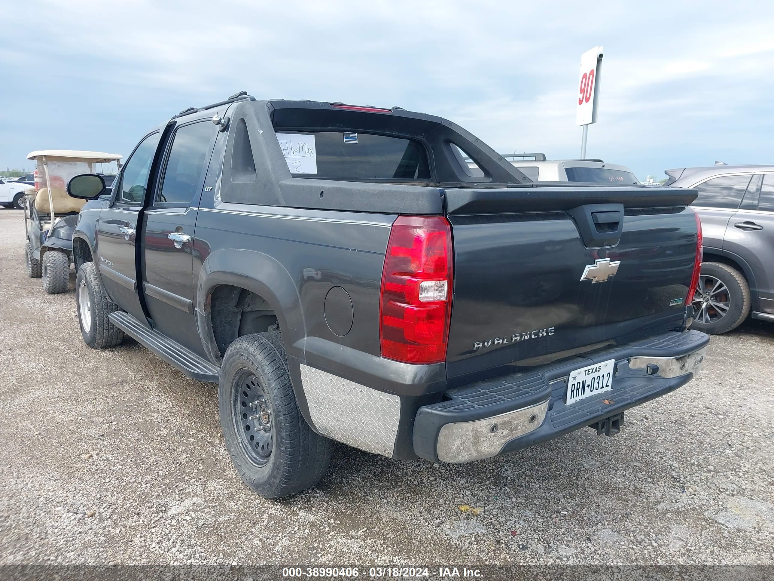 Photo 2 VIN: 3GNFK12367G299296 - CHEVROLET AVALANCHE 