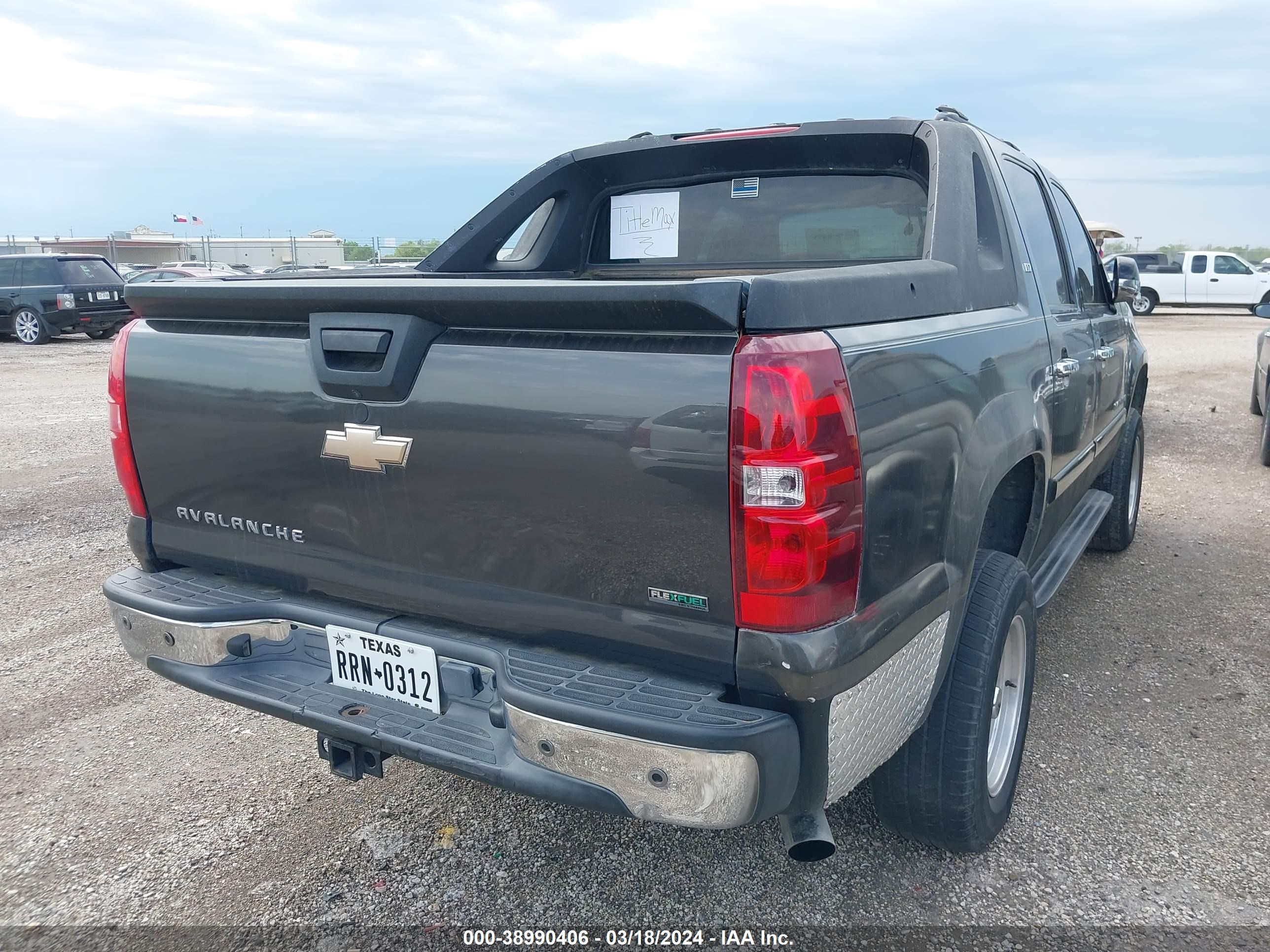 Photo 3 VIN: 3GNFK12367G299296 - CHEVROLET AVALANCHE 