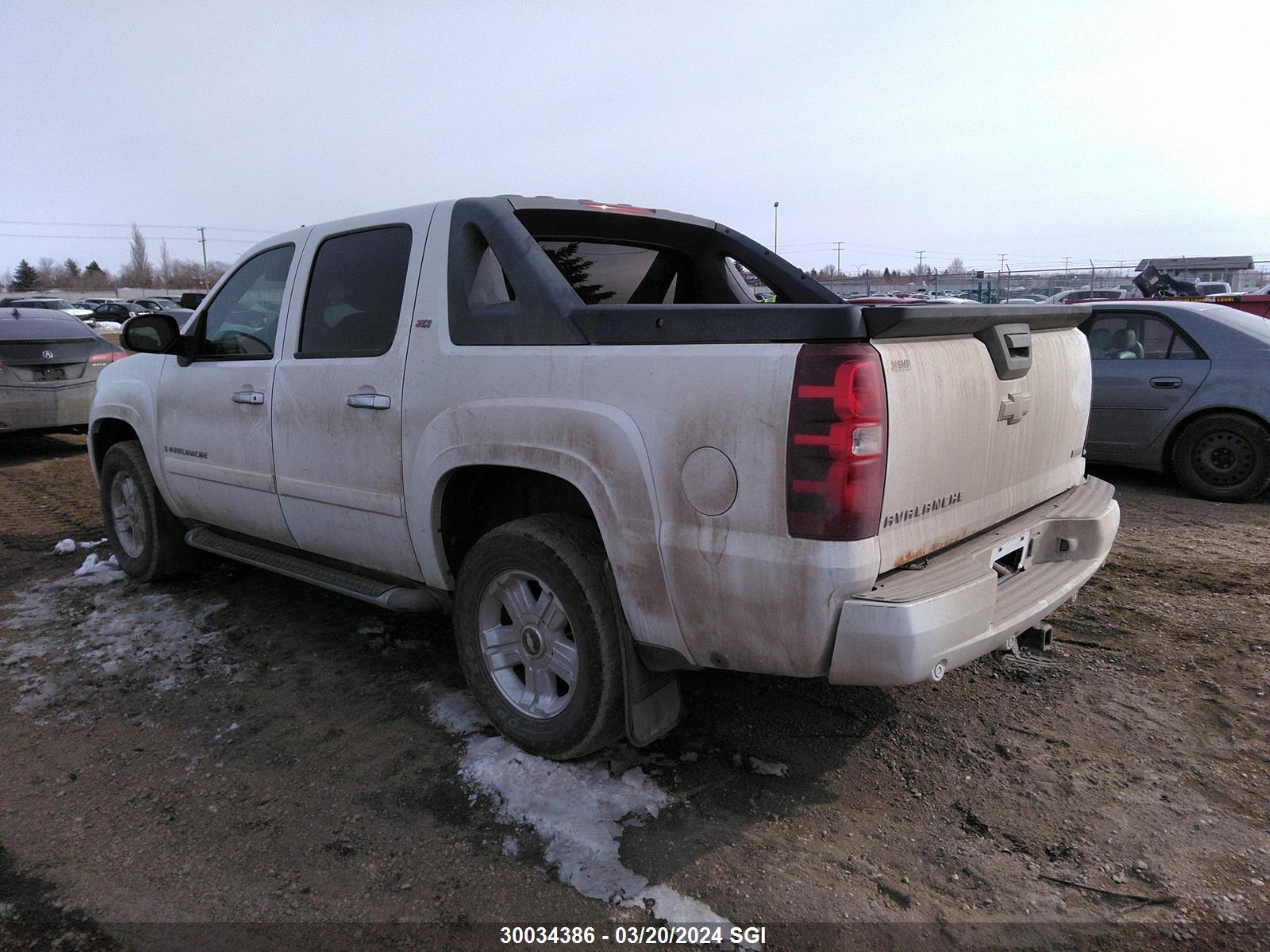 Photo 2 VIN: 3GNFK123X7G314544 - CHEVROLET AVALANCHE 