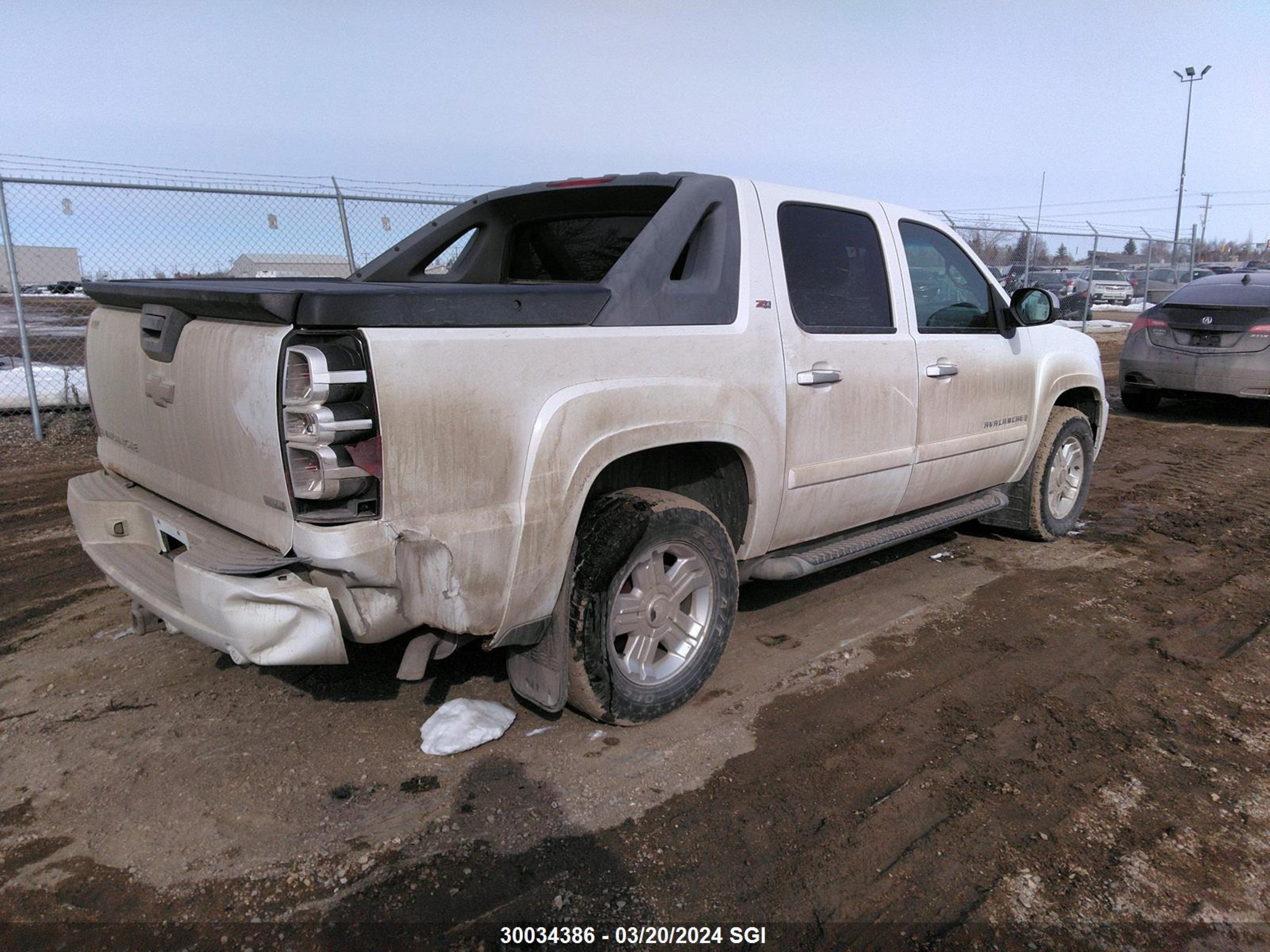 Photo 3 VIN: 3GNFK123X7G314544 - CHEVROLET AVALANCHE 