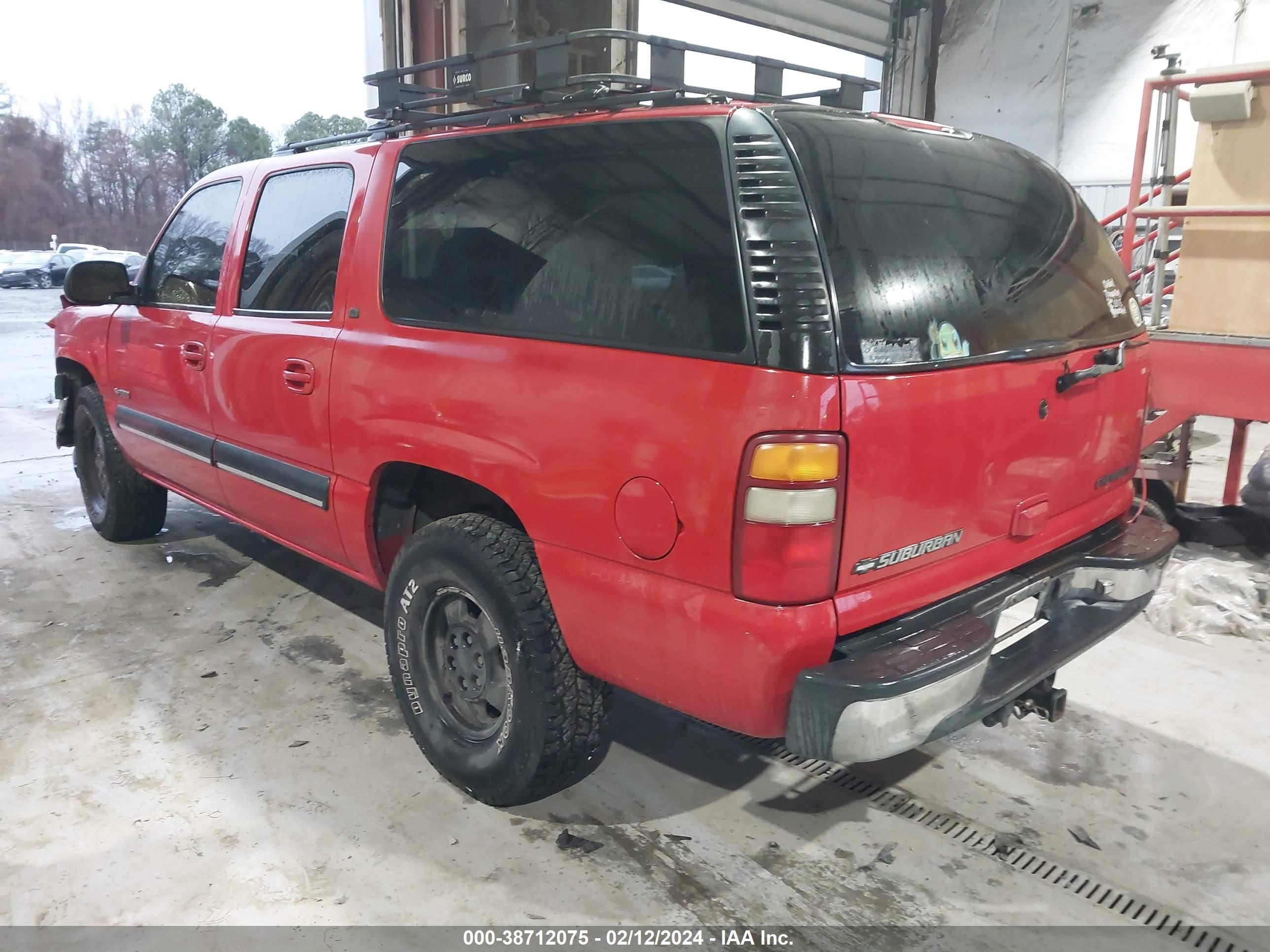 Photo 2 VIN: 3GNFK16T61G101222 - CHEVROLET SUBURBAN 