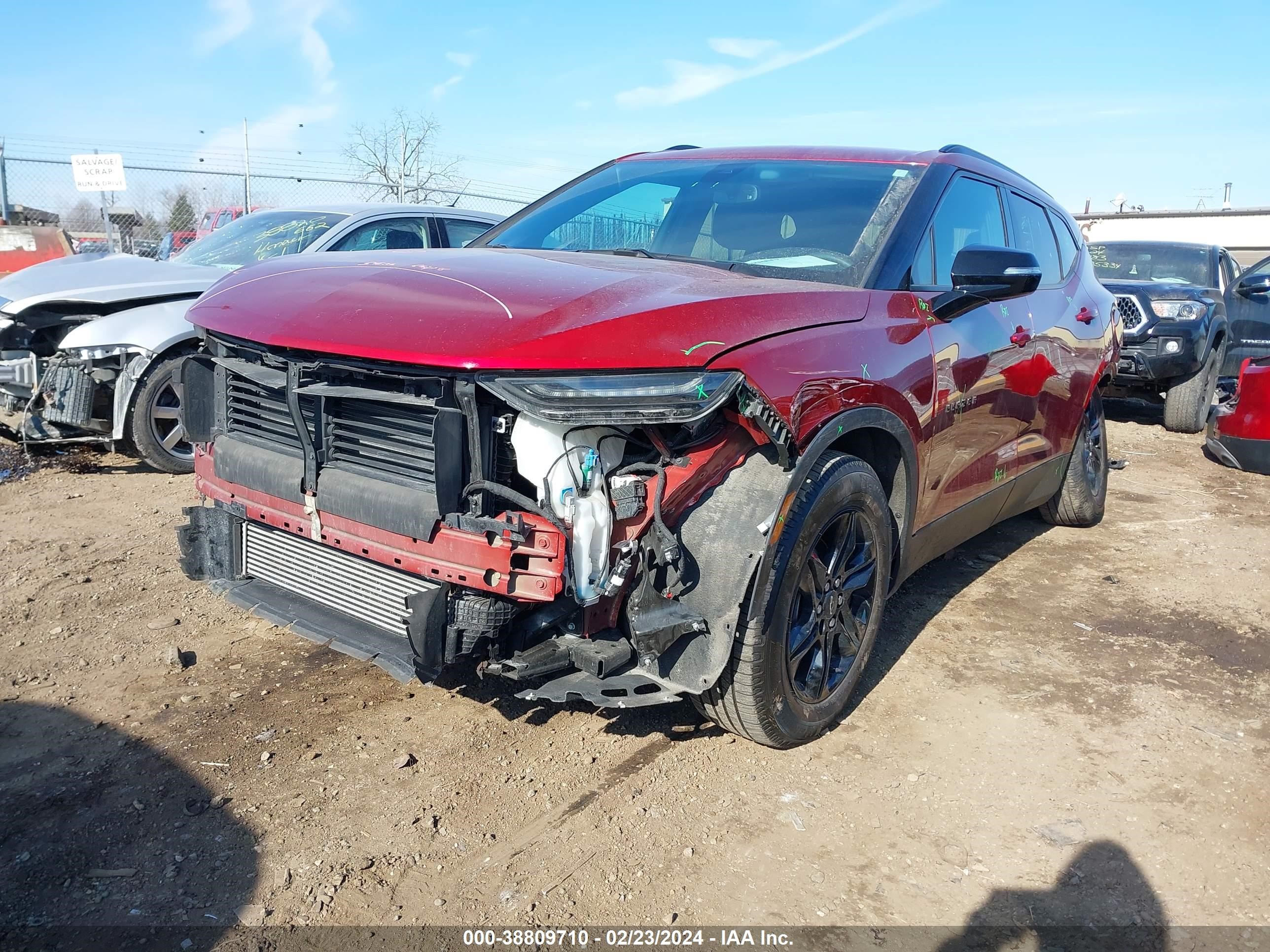 Photo 1 VIN: 3GNKBCR41NS144772 - CHEVROLET BLAZER 