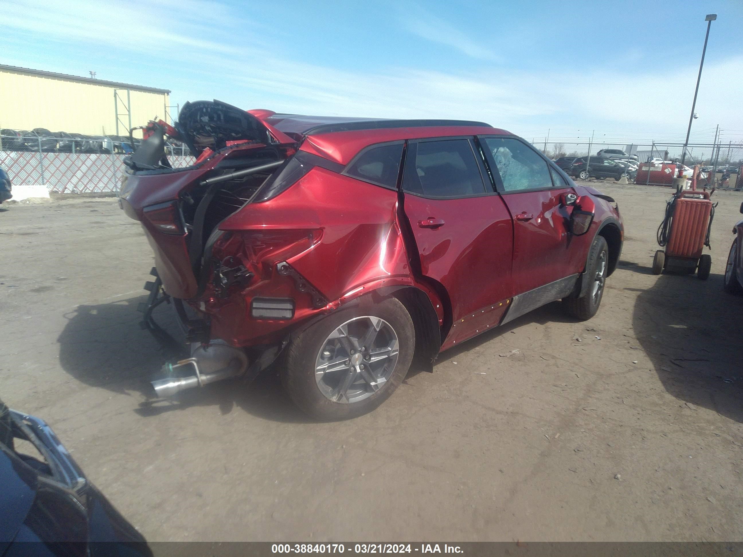 Photo 3 VIN: 3GNKBCR49RS178447 - CHEVROLET BLAZER 