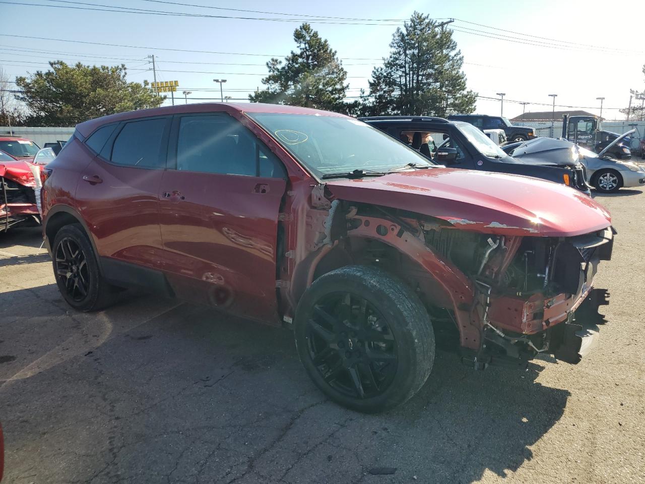 Photo 3 VIN: 3GNKBCRS6MS553492 - CHEVROLET BLAZER 