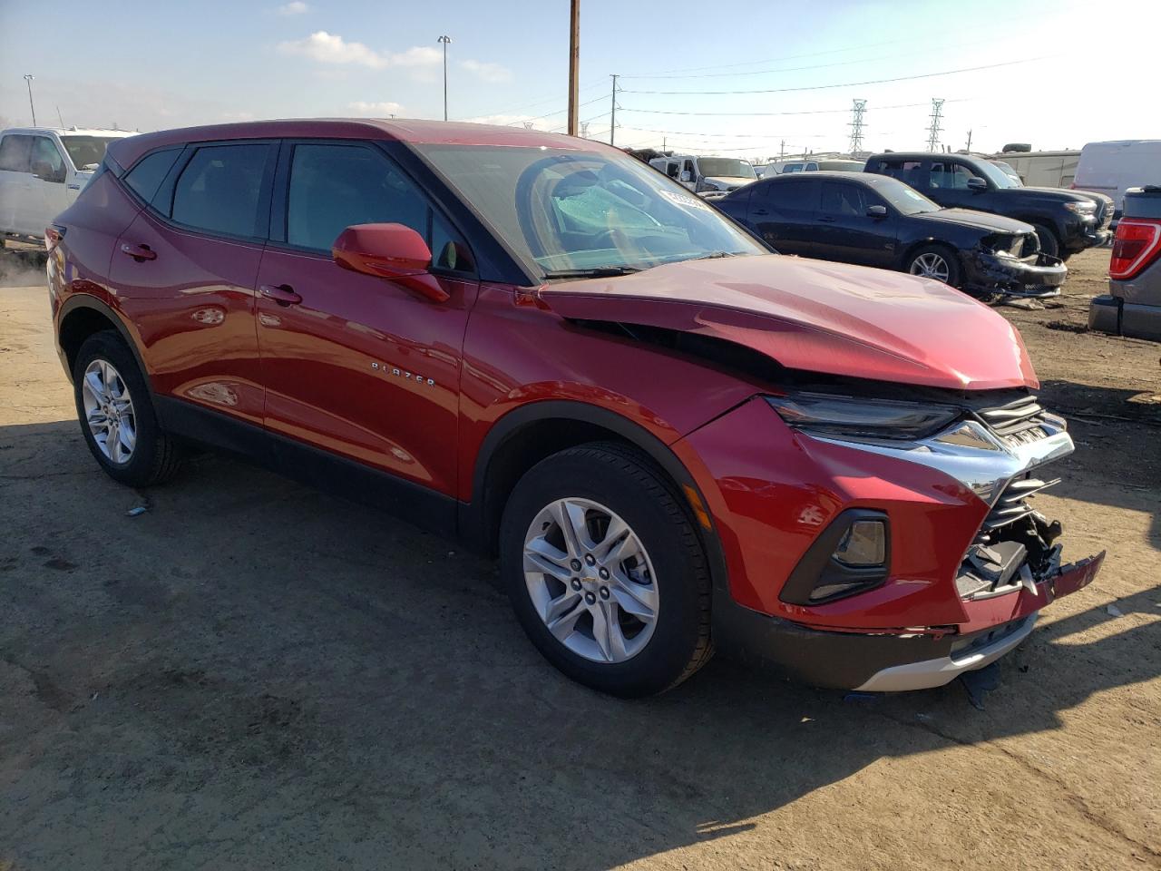 Photo 3 VIN: 3GNKBCRS7MS579518 - CHEVROLET BLAZER 