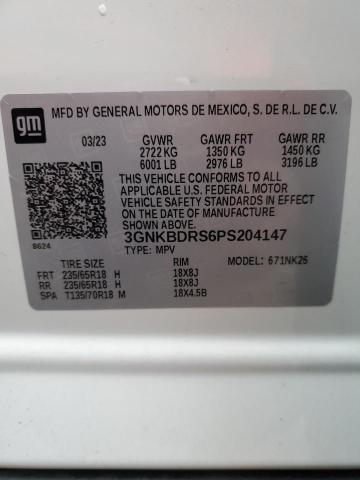 Photo 11 VIN: 3GNKBDRS6PS204147 - CHEVROLET BLAZER 