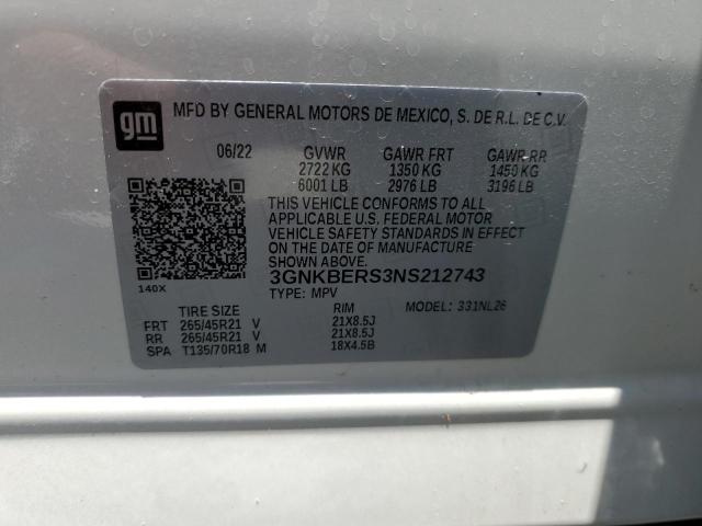 Photo 12 VIN: 3GNKBERS3NS212743 - CHEVROLET BLAZER RS 