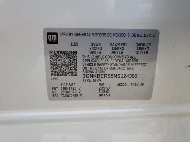 Photo 12 VIN: 3GNKBERS5NS124390 - CHEVROLET BLAZER RS 