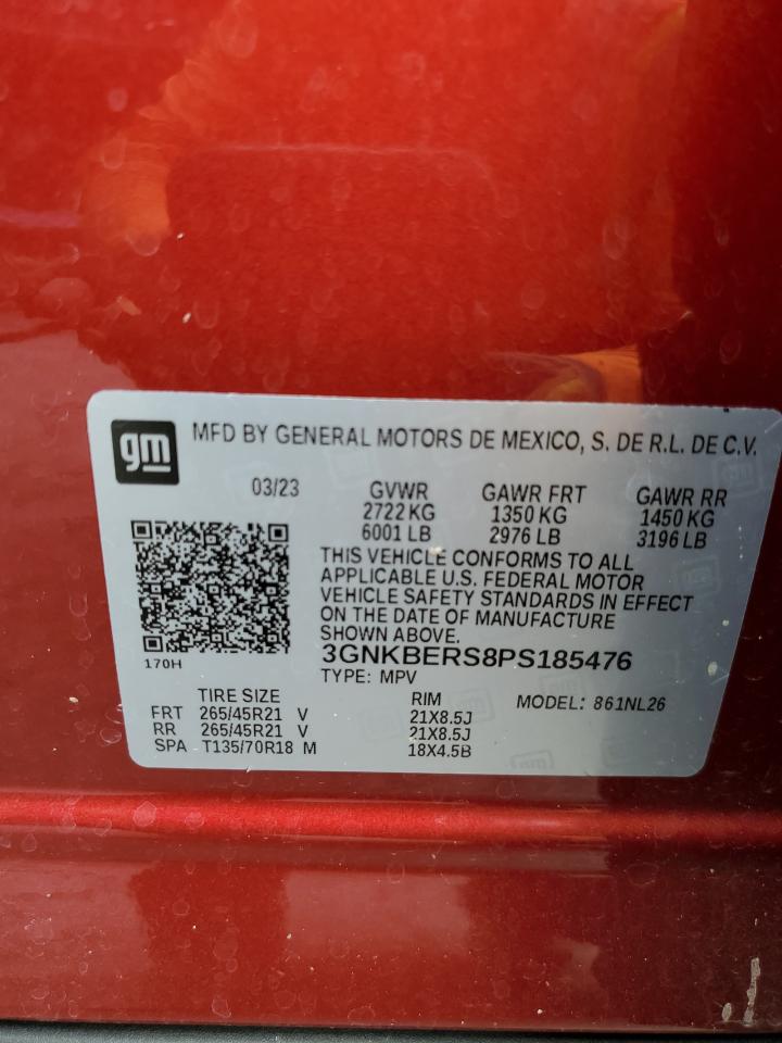 Photo 12 VIN: 3GNKBERS8PS185476 - CHEVROLET BLAZER 