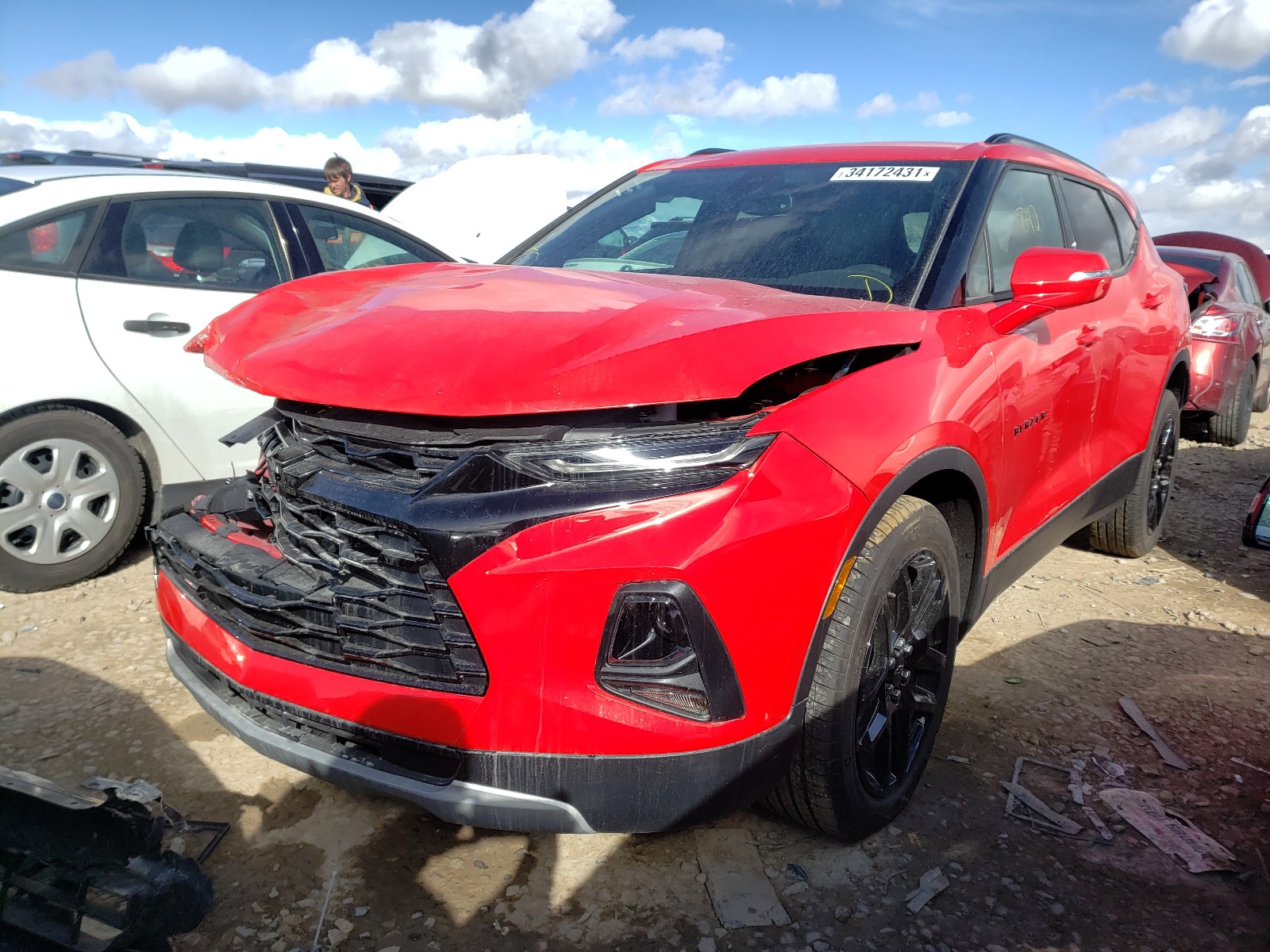 Photo 1 VIN: 3GNKBHRS5MS514485 - CHEVROLET BLAZER 2LT 