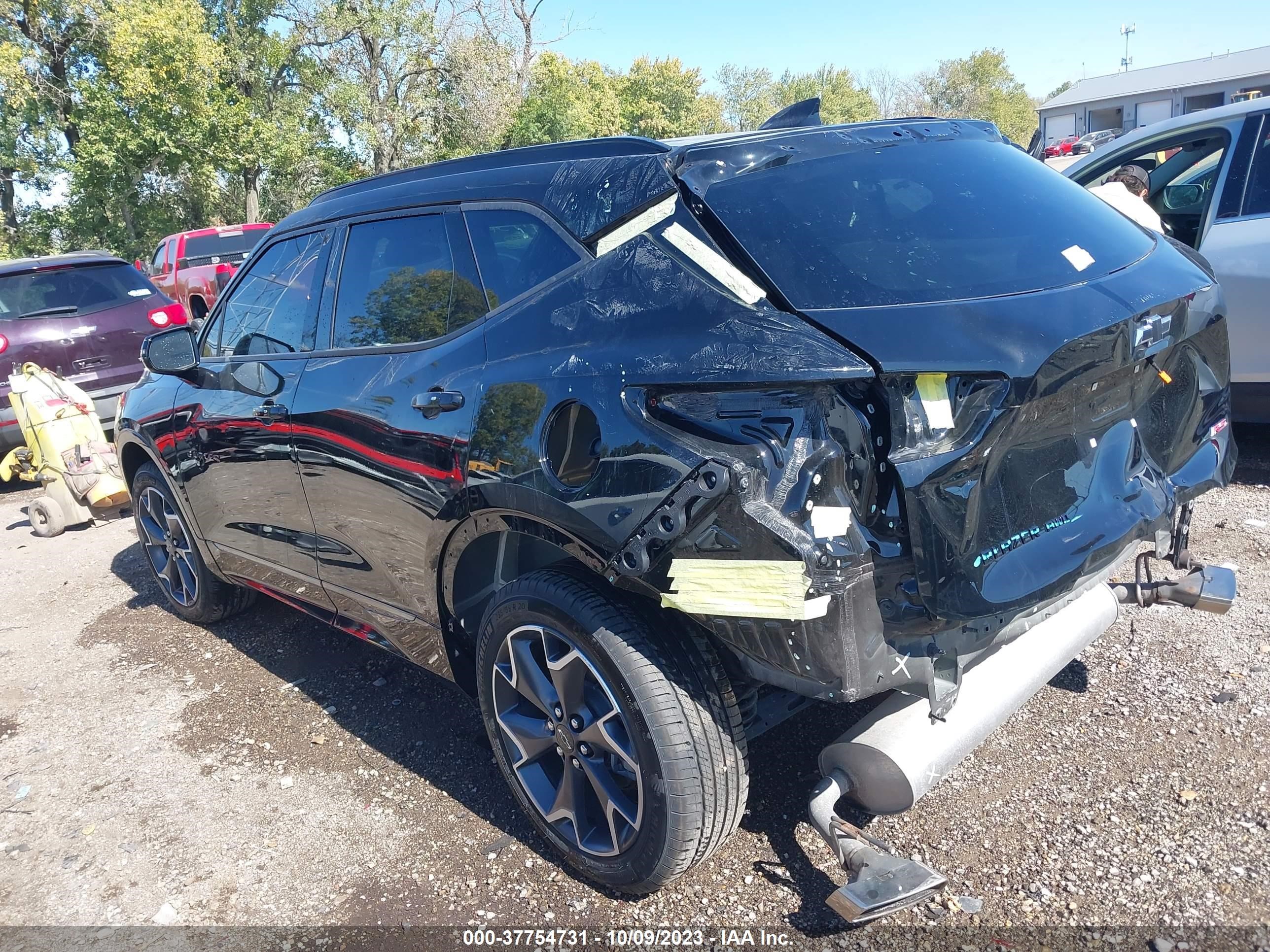 Photo 2 VIN: 3GNKBKRS4NS175328 - CHEVROLET BLAZER 